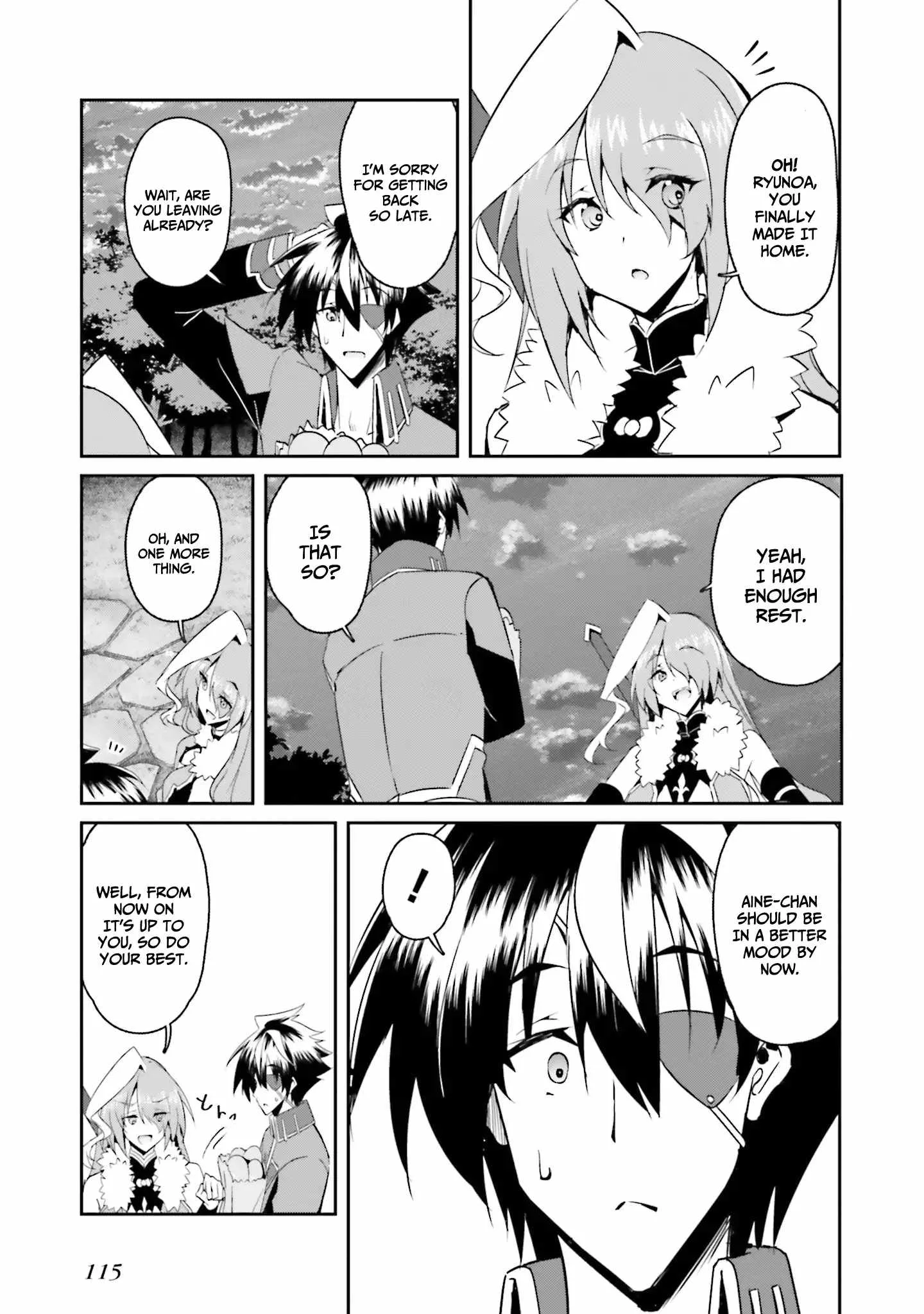 My childhood friend who I used to train swordsmanship with became a slave, so I, as an S-Rank adventurer decided to buy her and protect her. Chapter 12 page 14