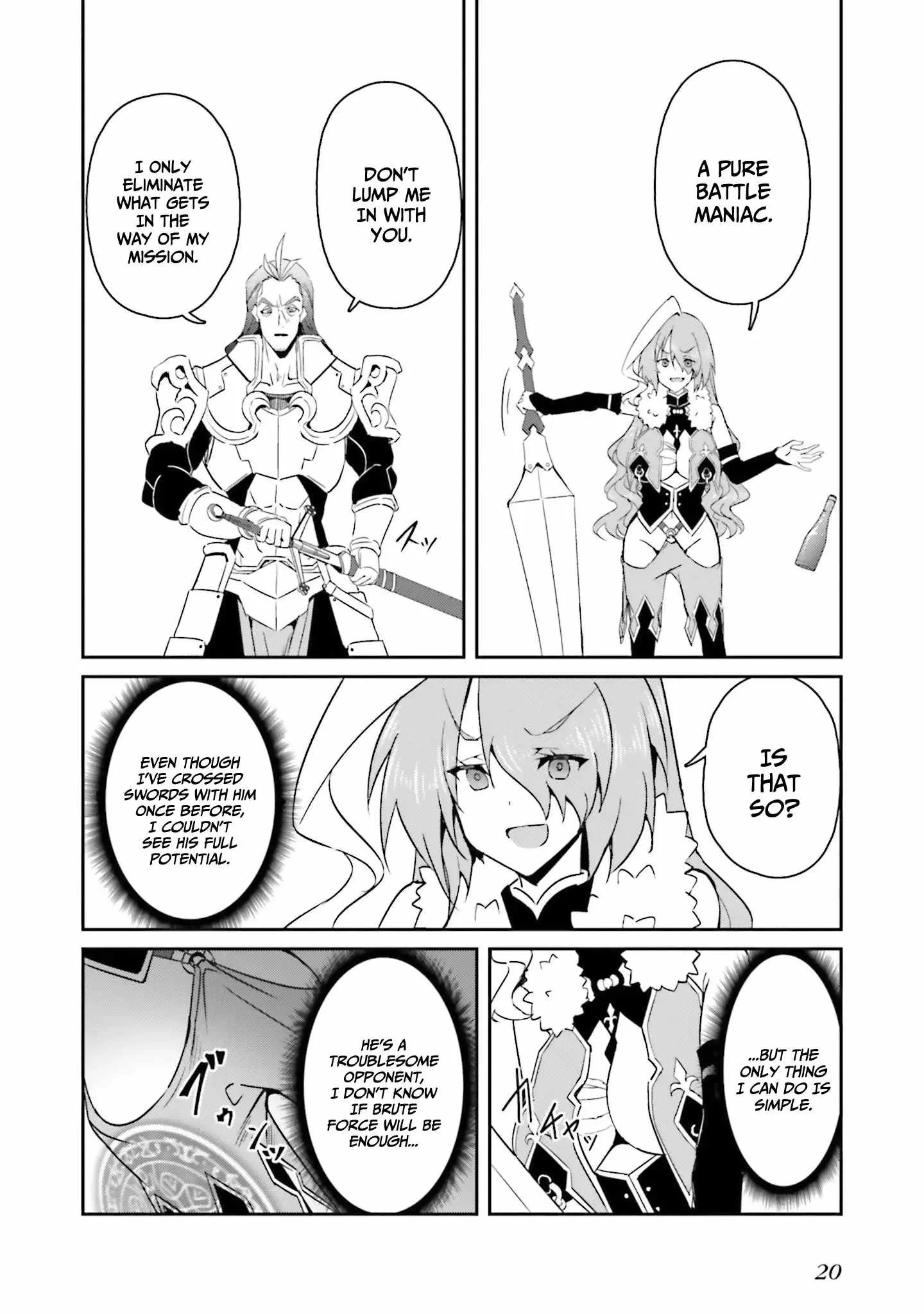 My childhood friend who I used to train swordsmanship with became a slave, so I, as an S-Rank adventurer decided to buy her and protect her. Chapter 15 page 20
