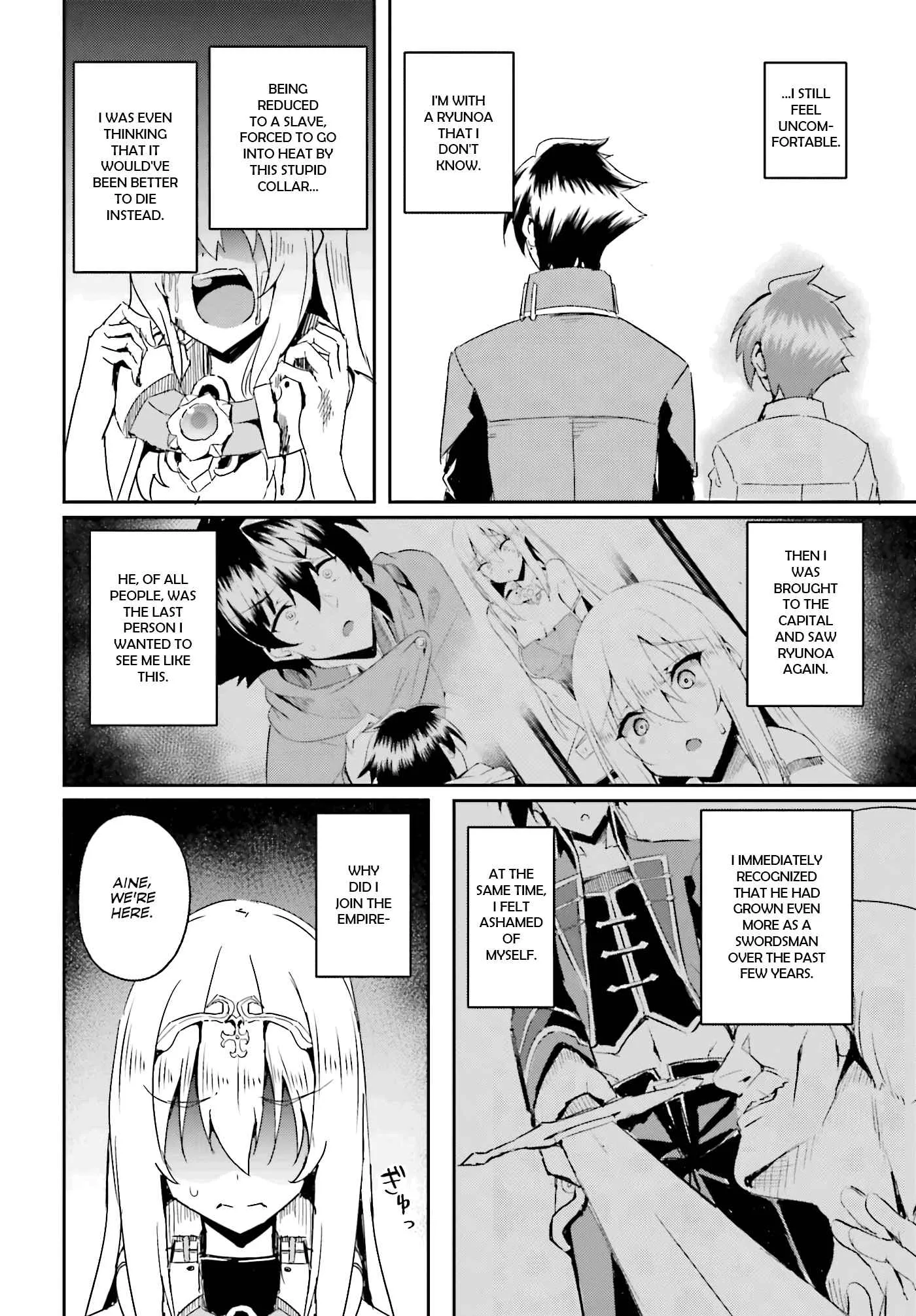 My childhood friend who I used to train swordsmanship with became a slave, so I, as an S-Rank adventurer decided to buy her and protect her. Chapter 2 page 13