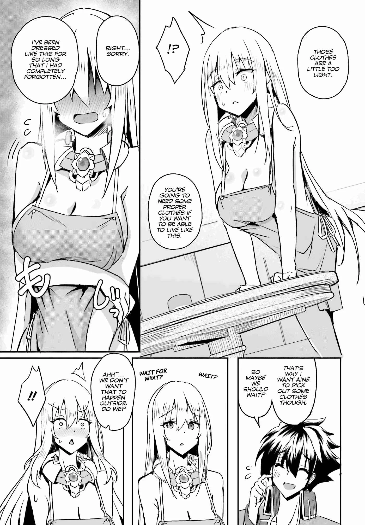 My childhood friend who I used to train swordsmanship with became a slave, so I, as an S-Rank adventurer decided to buy her and protect her. Chapter 2 page 8