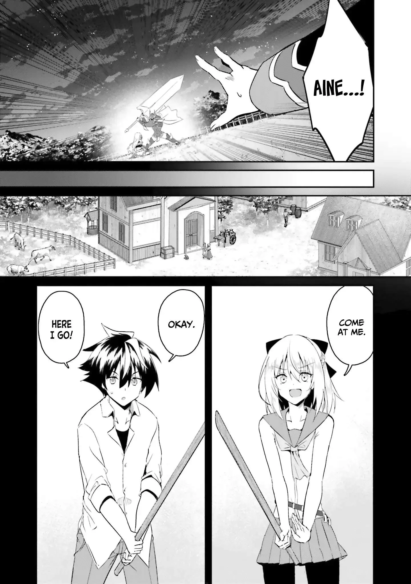 My childhood friend who I used to train swordsmanship with became a slave, so I, as an S-Rank adventurer decided to buy her and protect her. Chapter 20 page 12