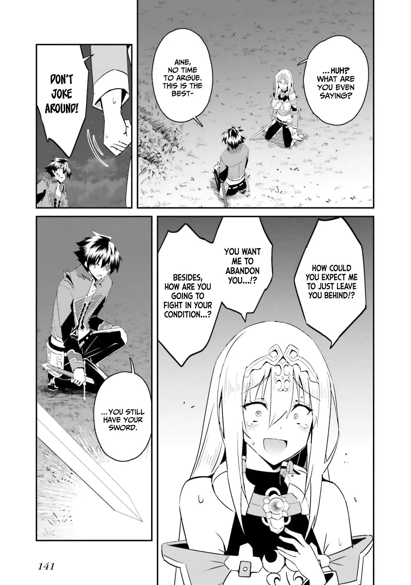 My childhood friend who I used to train swordsmanship with became a slave, so I, as an S-Rank adventurer decided to buy her and protect her. Chapter 20 page 22