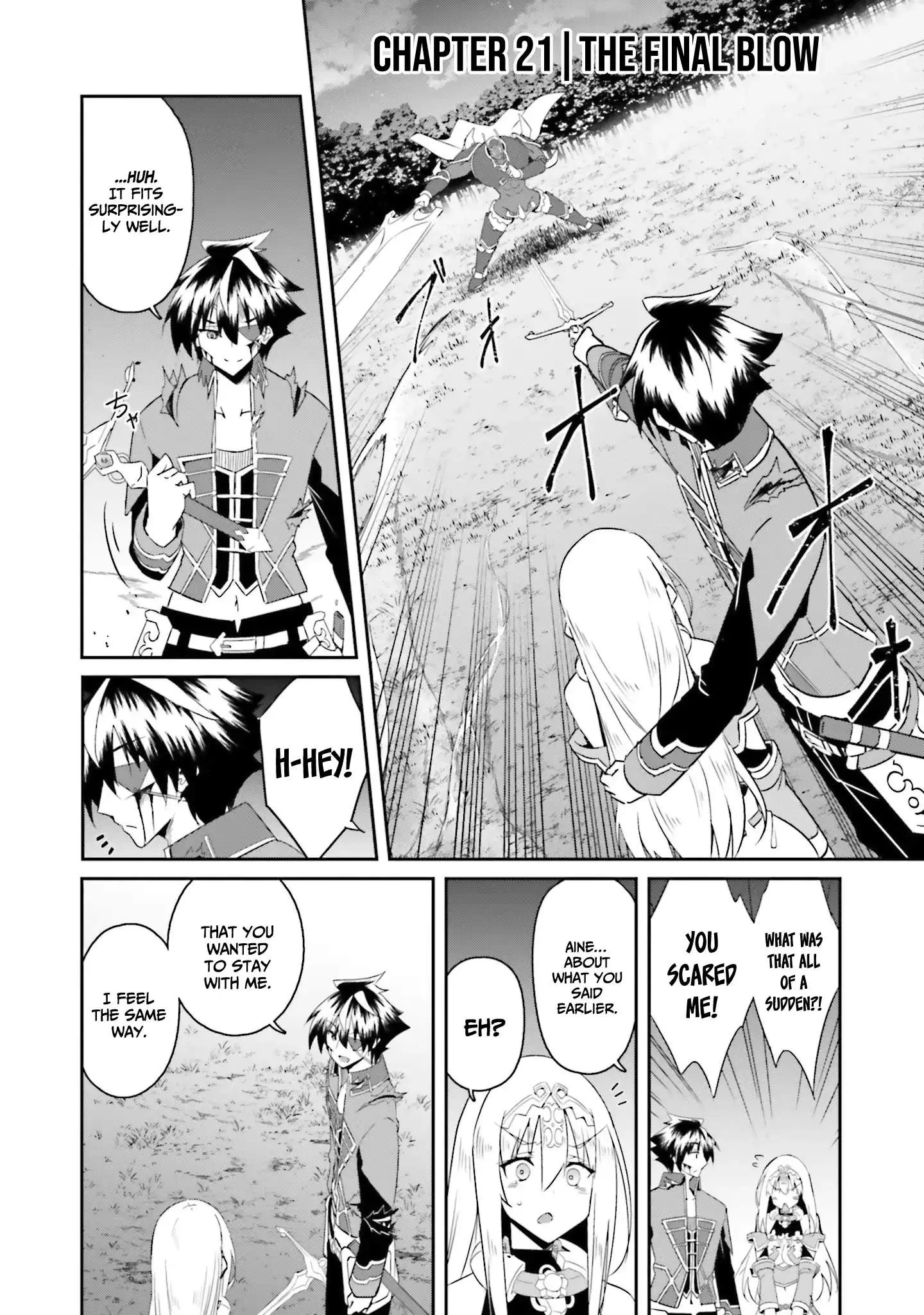 My childhood friend who I used to train swordsmanship with became a slave, so I, as an S-Rank adventurer decided to buy her and protect her. Chapter 21 page 2