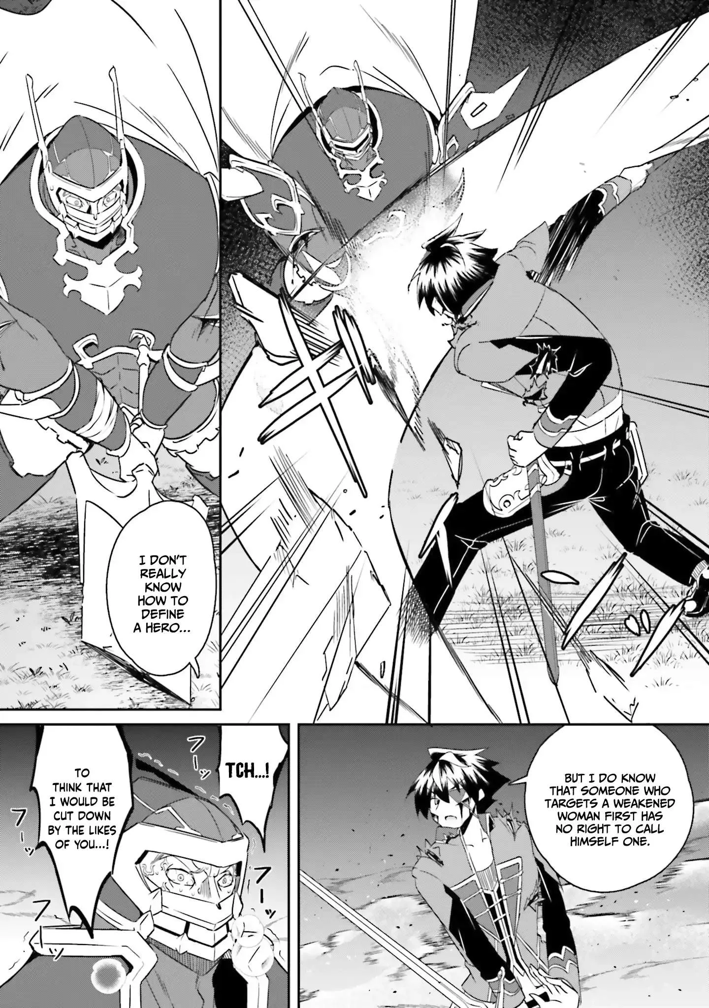 My childhood friend who I used to train swordsmanship with became a slave, so I, as an S-Rank adventurer decided to buy her and protect her. Chapter 21 page 12