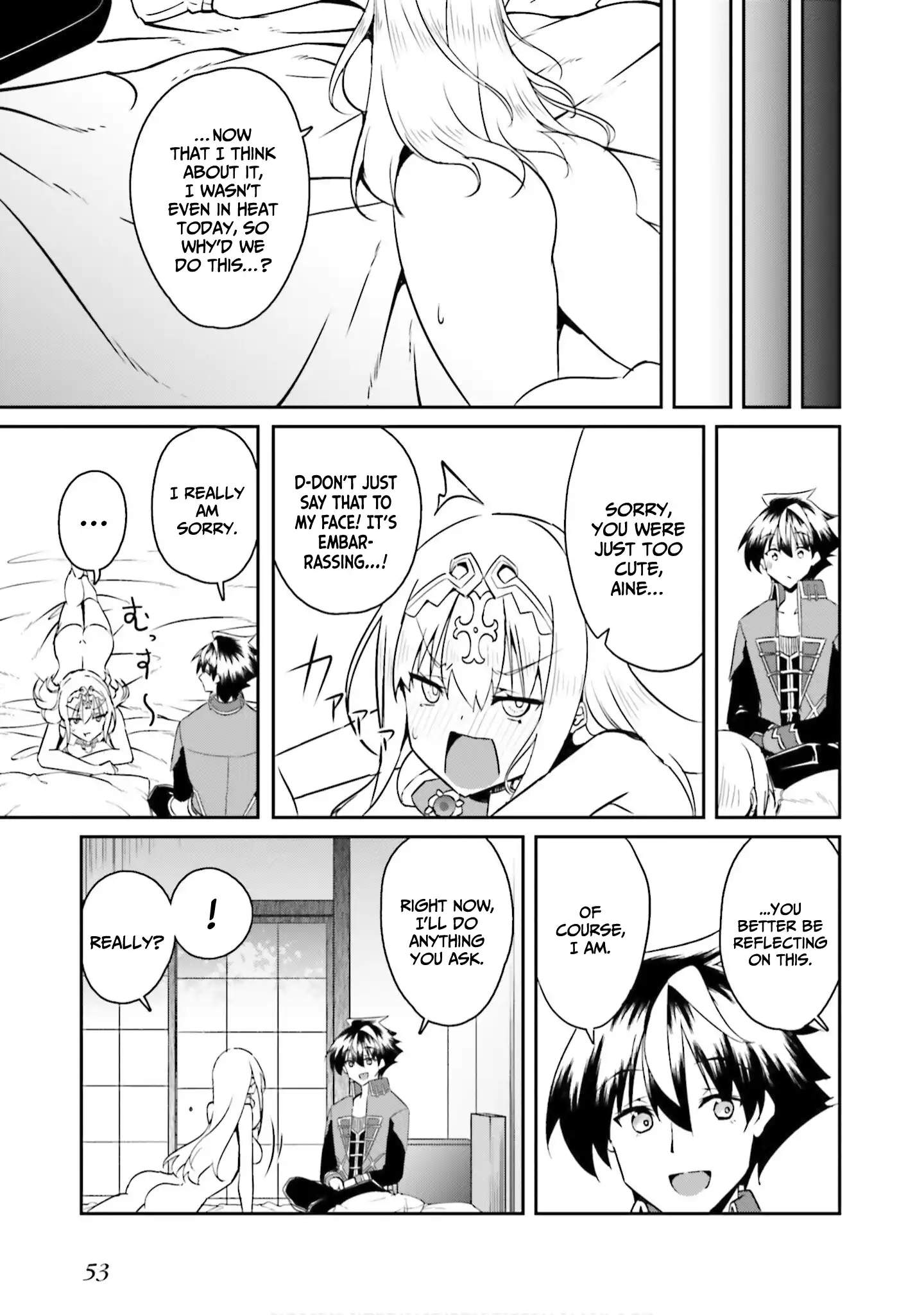 My childhood friend who I used to train swordsmanship with became a slave, so I, as an S-Rank adventurer decided to buy her and protect her. Chapter 23 page 26