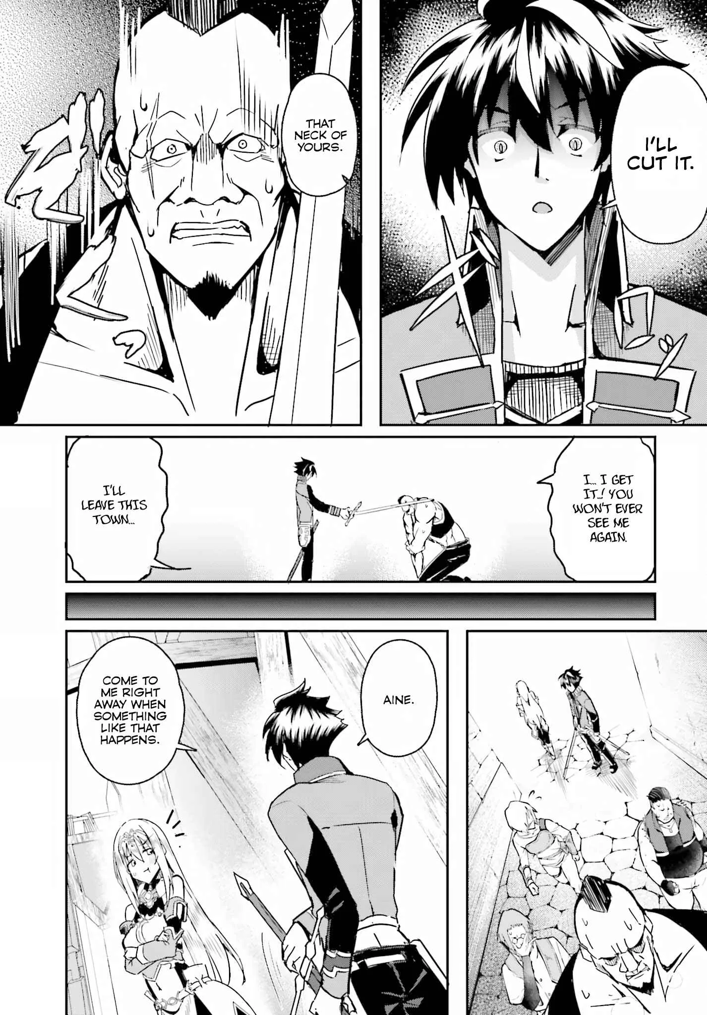 My childhood friend who I used to train swordsmanship with became a slave, so I, as an S-Rank adventurer decided to buy her and protect her. Chapter 3 page 24