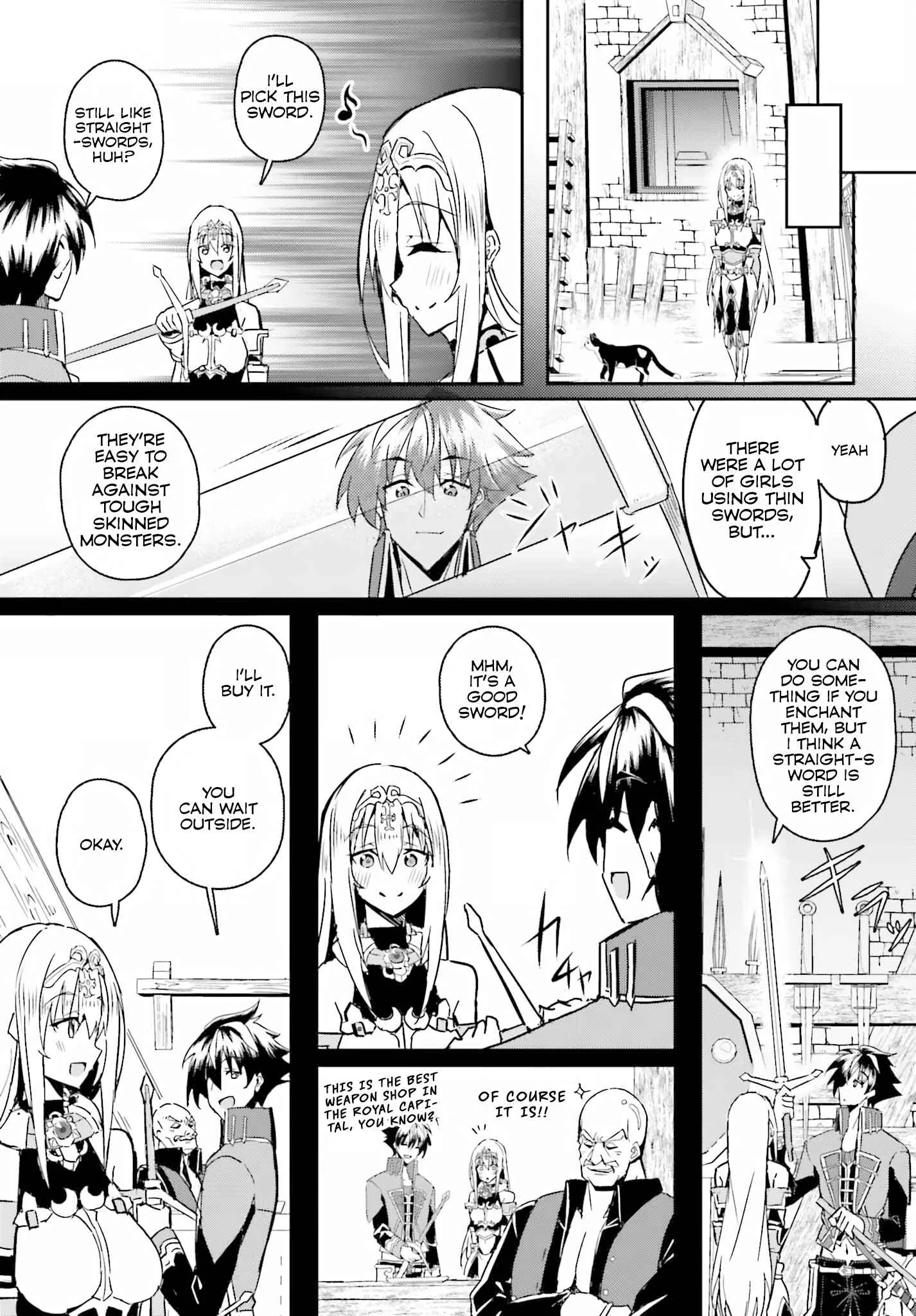 My childhood friend who I used to train swordsmanship with became a slave, so I, as an S-Rank adventurer decided to buy her and protect her. Chapter 3 page 18