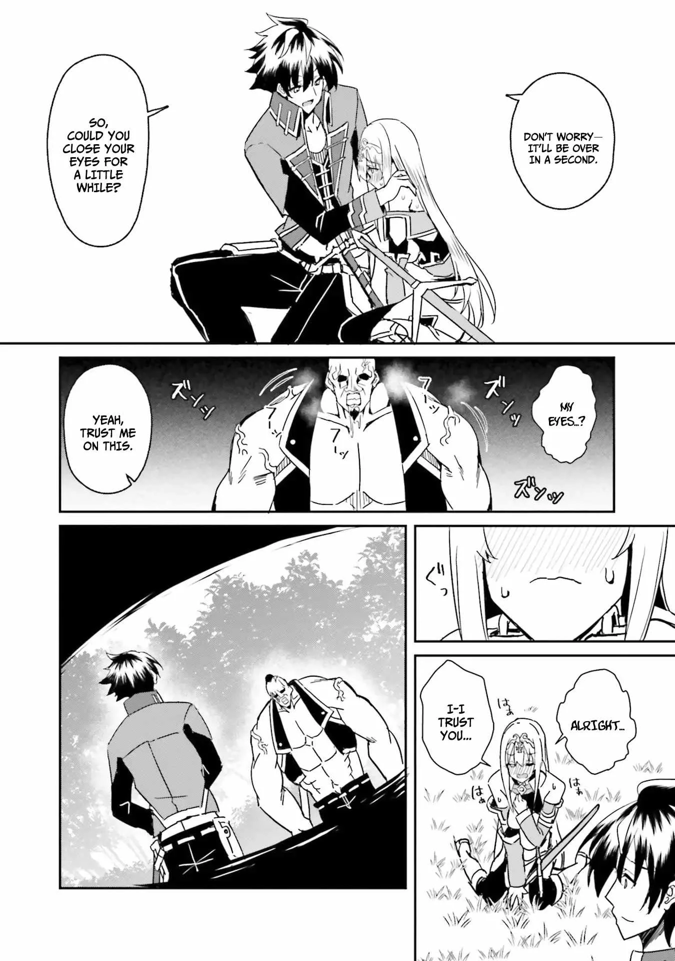 My childhood friend who I used to train swordsmanship with became a slave, so I, as an S-Rank adventurer decided to buy her and protect her. Chapter 5 page 22