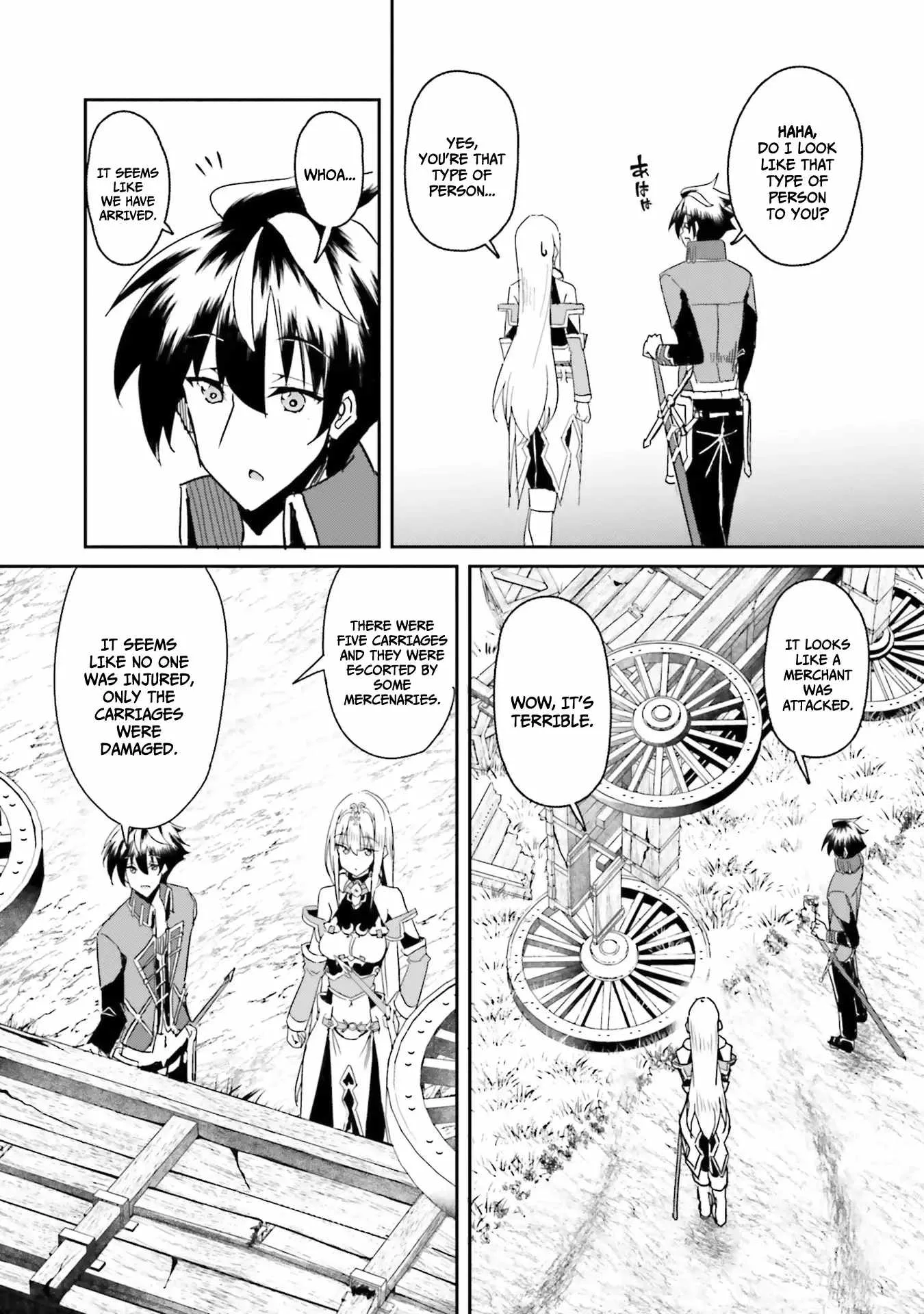 My childhood friend who I used to train swordsmanship with became a slave, so I, as an S-Rank adventurer decided to buy her and protect her. Chapter 5 page 8