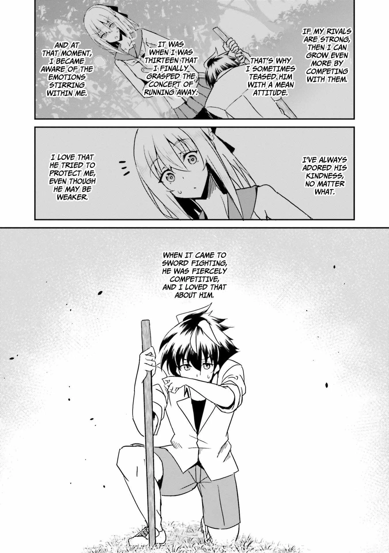 My childhood friend who I used to train swordsmanship with became a slave, so I, as an S-Rank adventurer decided to buy her and protect her. Chapter 6 page 15