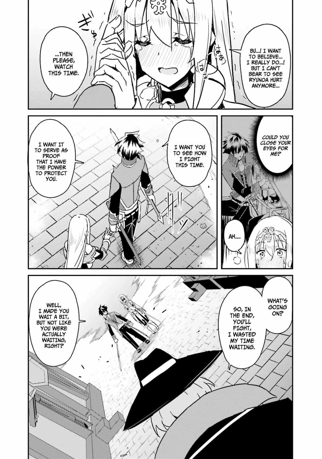 My childhood friend who I used to train swordsmanship with became a slave, so I, as an S-Rank adventurer decided to buy her and protect her. Chapter 7 page 24