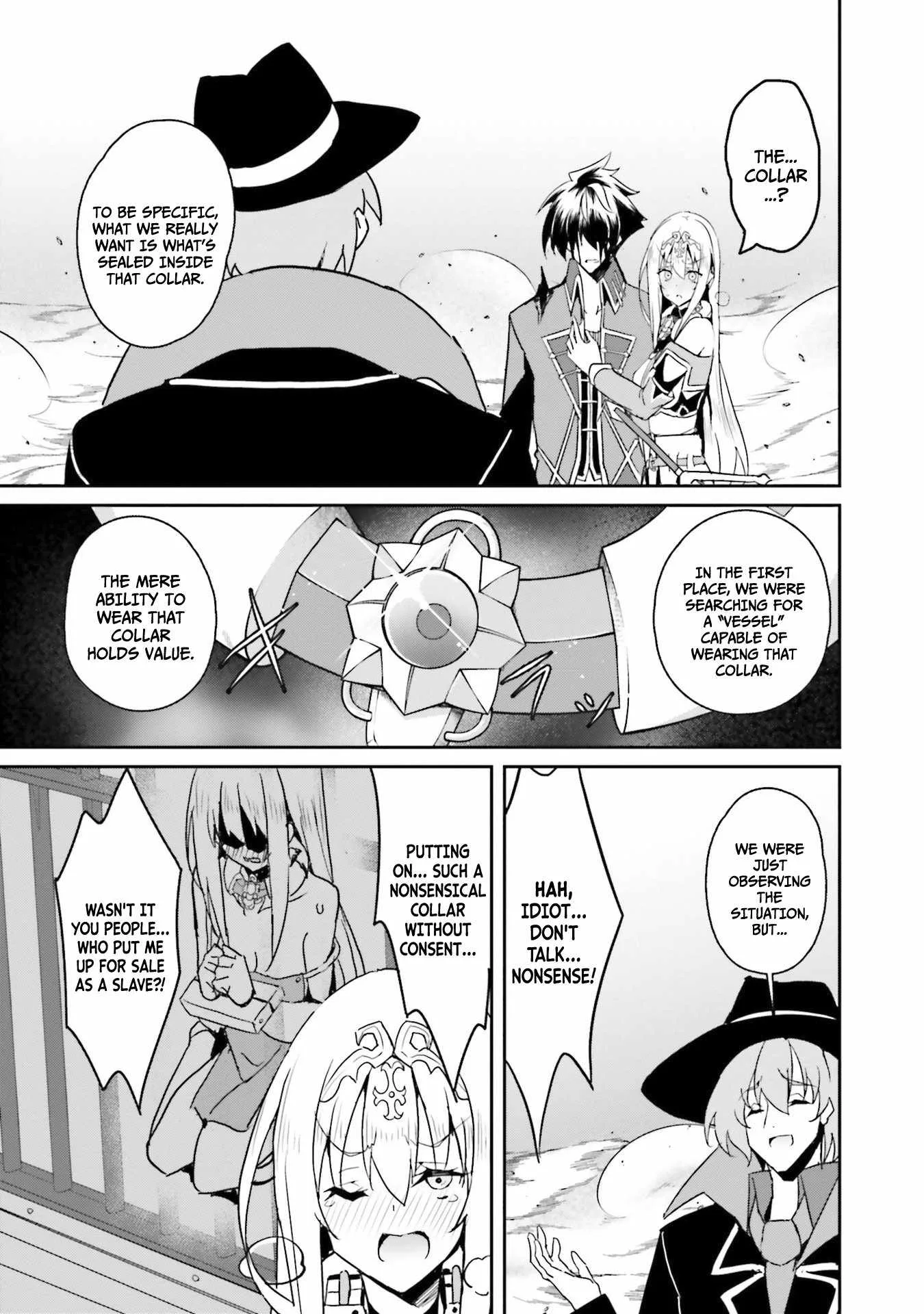My childhood friend who I used to train swordsmanship with became a slave, so I, as an S-Rank adventurer decided to buy her and protect her. Chapter 7 page 18