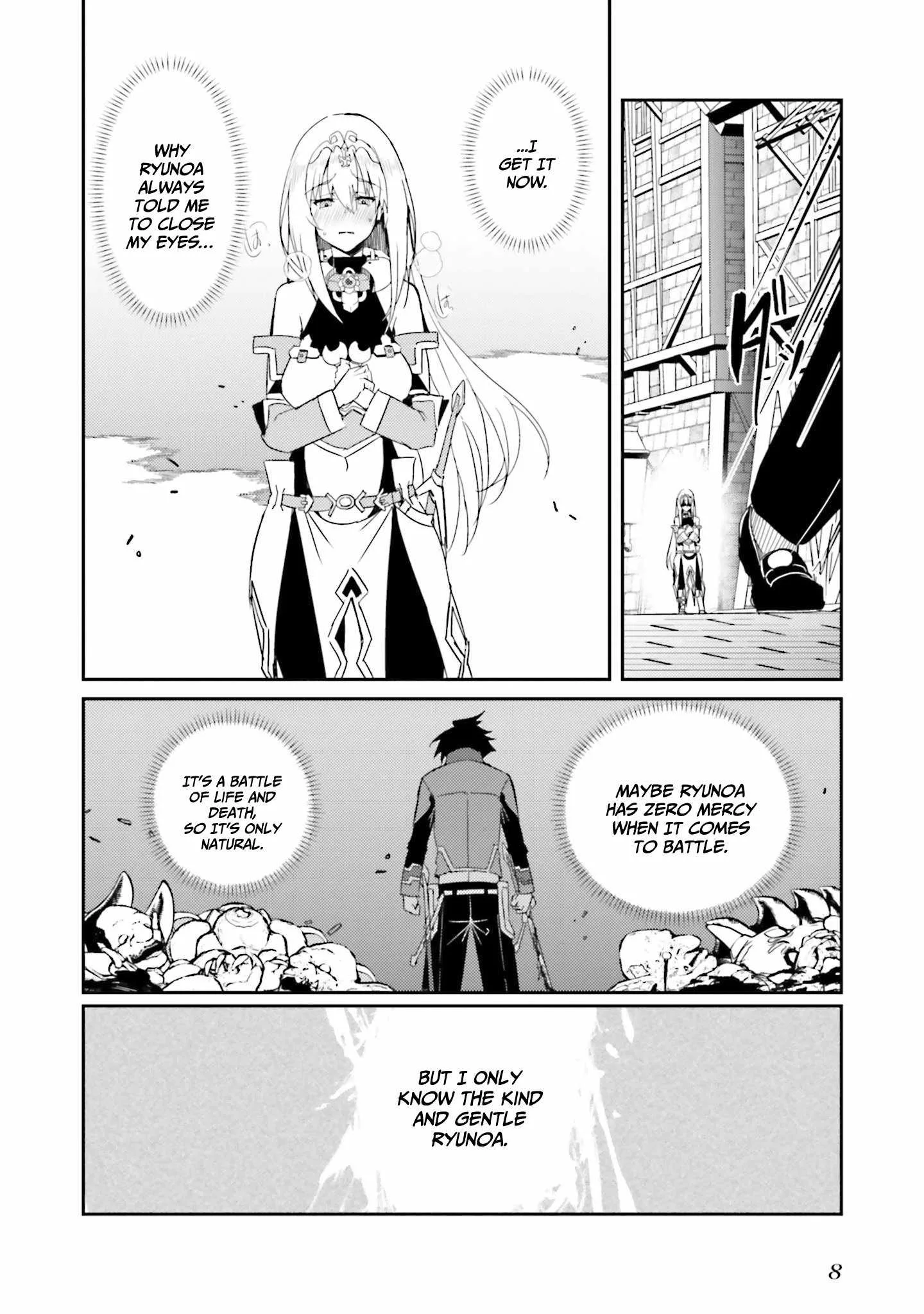 My childhood friend who I used to train swordsmanship with became a slave, so I, as an S-Rank adventurer decided to buy her and protect her. Chapter 8 page 7