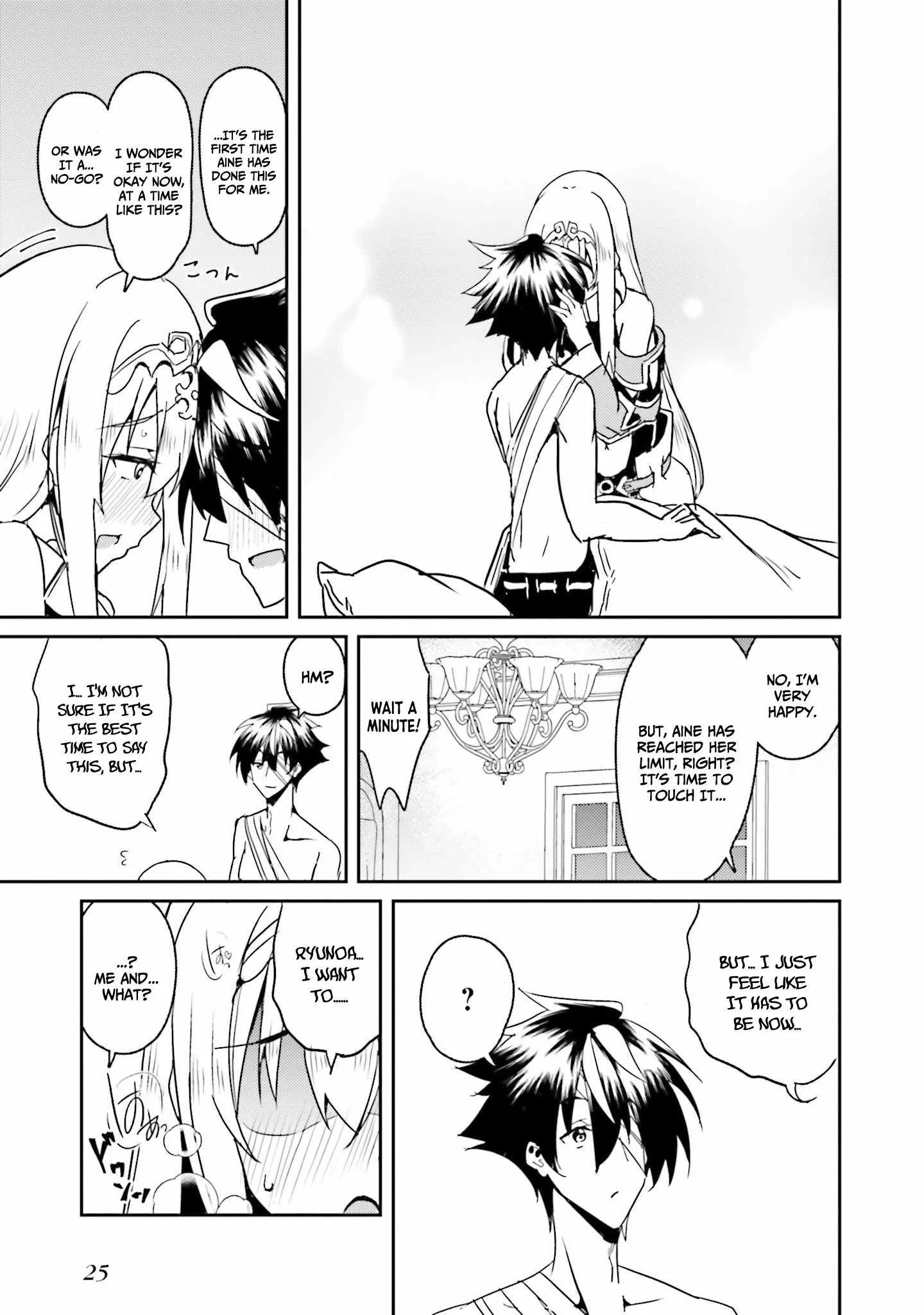 My childhood friend who I used to train swordsmanship with became a slave, so I, as an S-Rank adventurer decided to buy her and protect her. Chapter 8 page 24