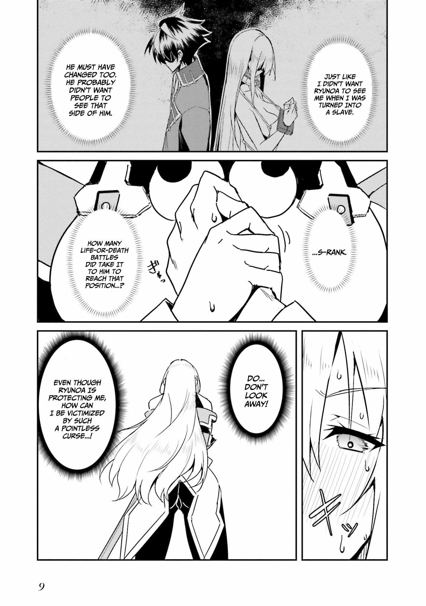 My childhood friend who I used to train swordsmanship with became a slave, so I, as an S-Rank adventurer decided to buy her and protect her. Chapter 8 page 8