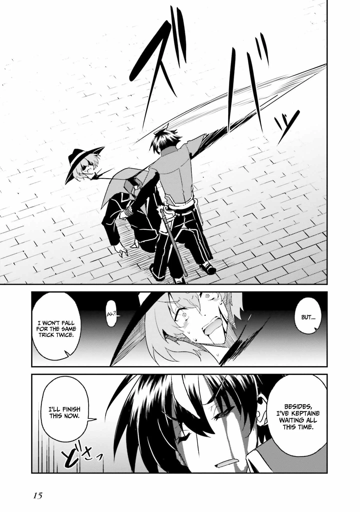My childhood friend who I used to train swordsmanship with became a slave, so I, as an S-Rank adventurer decided to buy her and protect her. Chapter 8 page 14