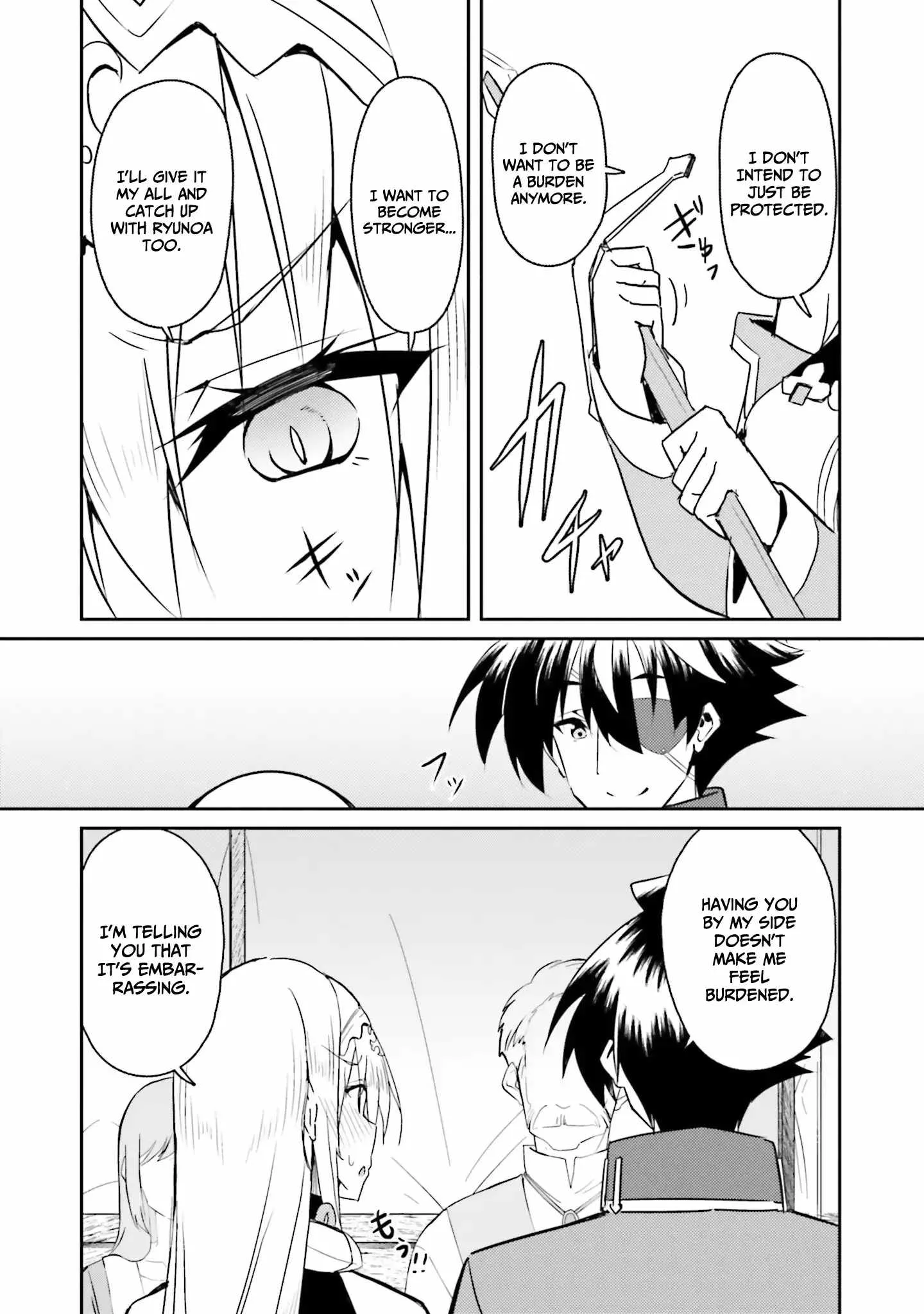 My childhood friend who I used to train swordsmanship with became a slave, so I, as an S-Rank adventurer decided to buy her and protect her. Chapter 9 page 16