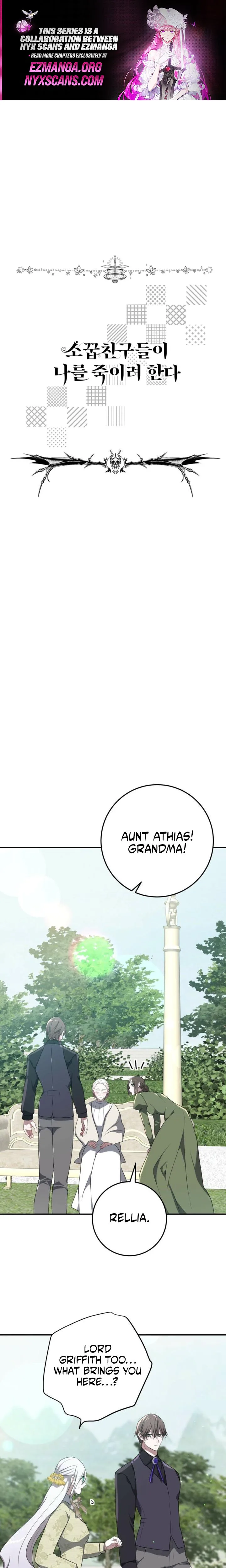 My Childhood Friends Are trying to Kill Me Chapter 101 page 1