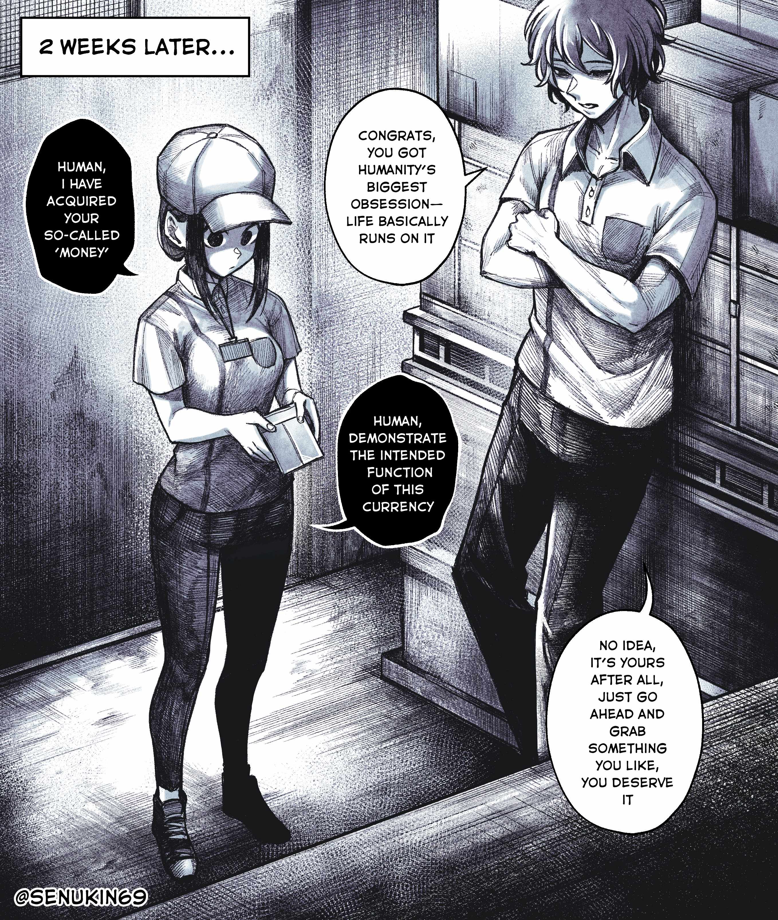 My Co-worker is an Eldritch X! Chapter 2 page 5