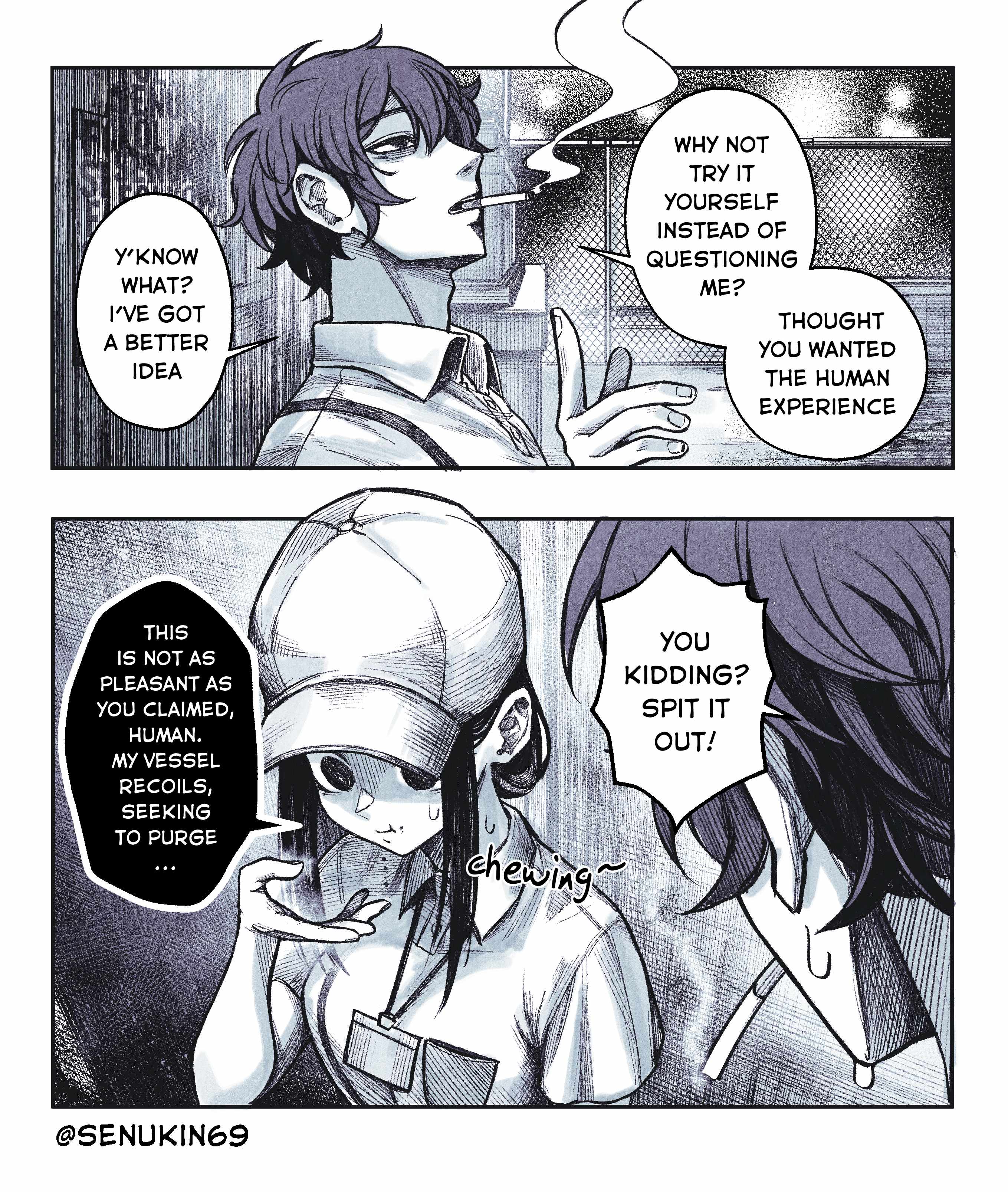 My Co-worker is an Eldritch X! Chapter 2 page 2