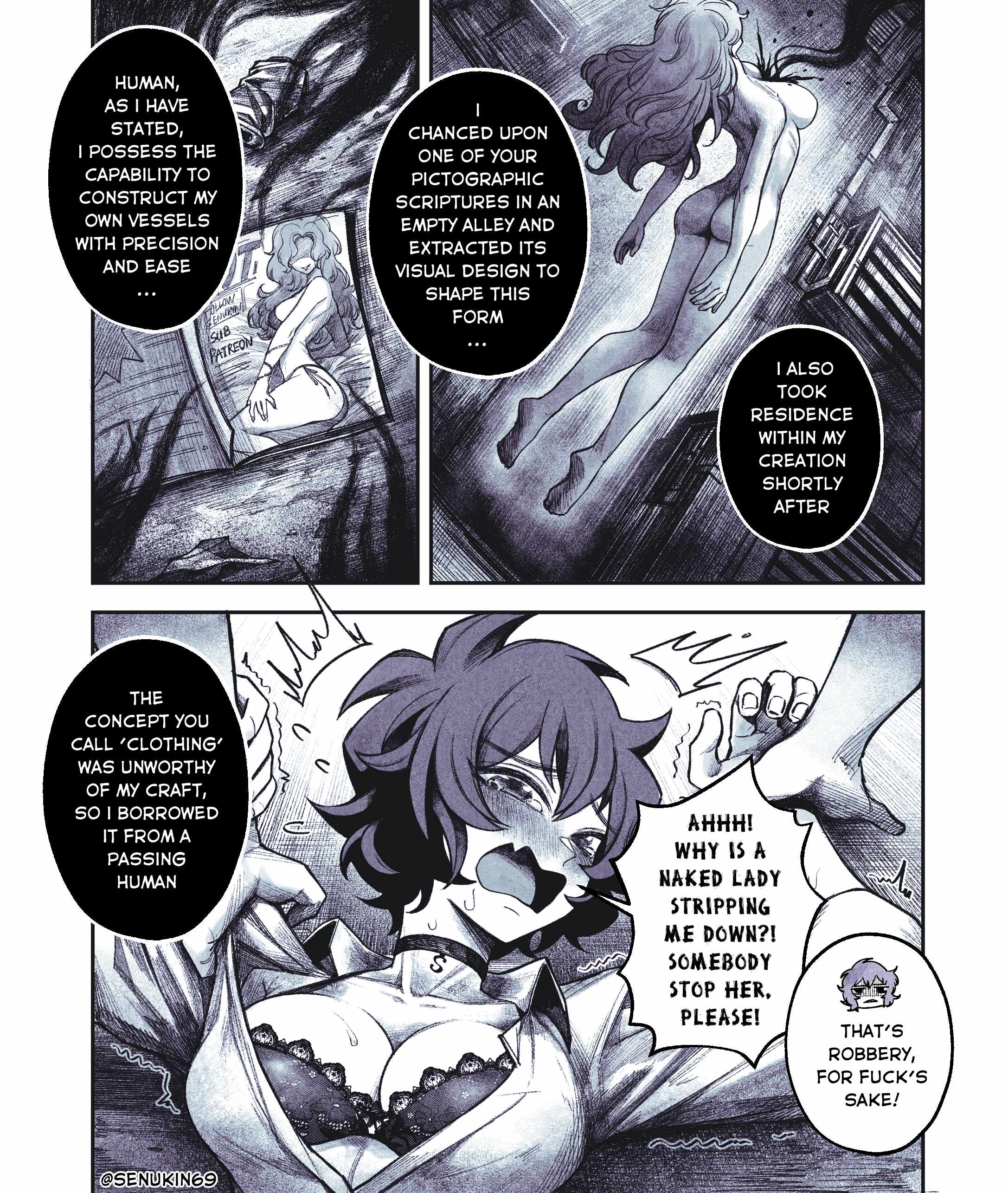 My Co-worker is an Eldritch X! Chapter 3 page 4