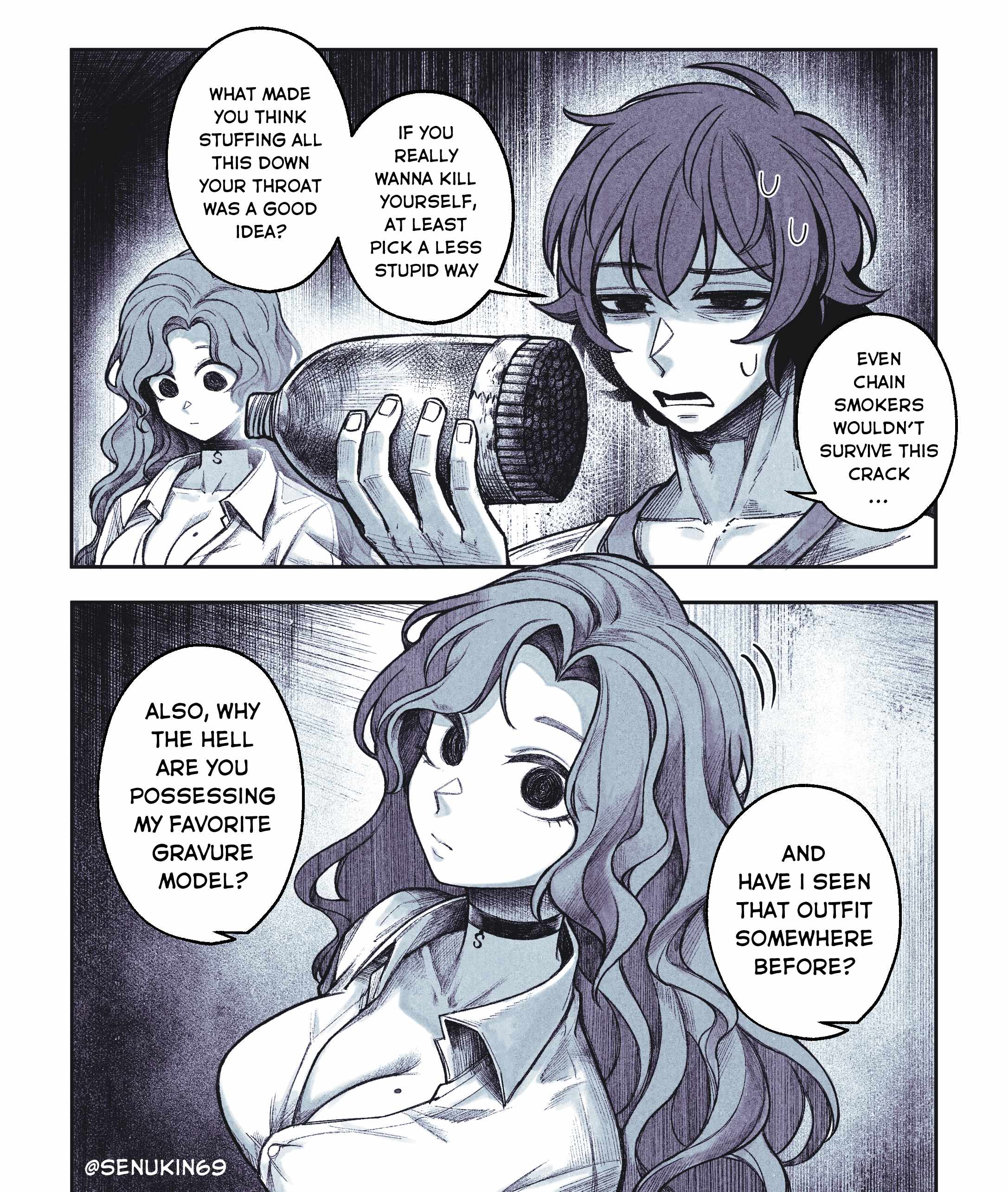 My Co-worker is an Eldritch X! Chapter 3 page 3
