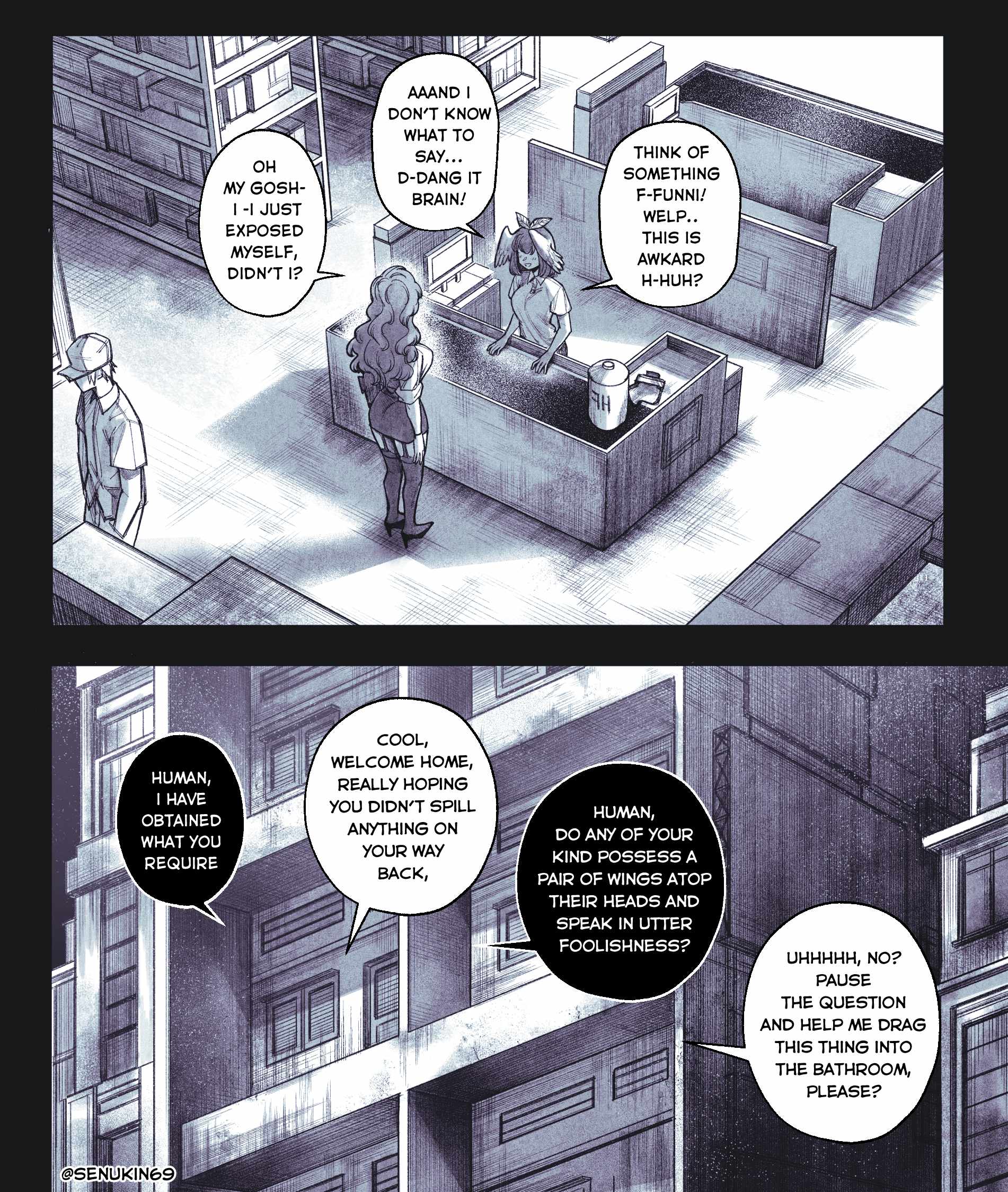 My Co-worker is an Eldritch X! Chapter 4 page 3