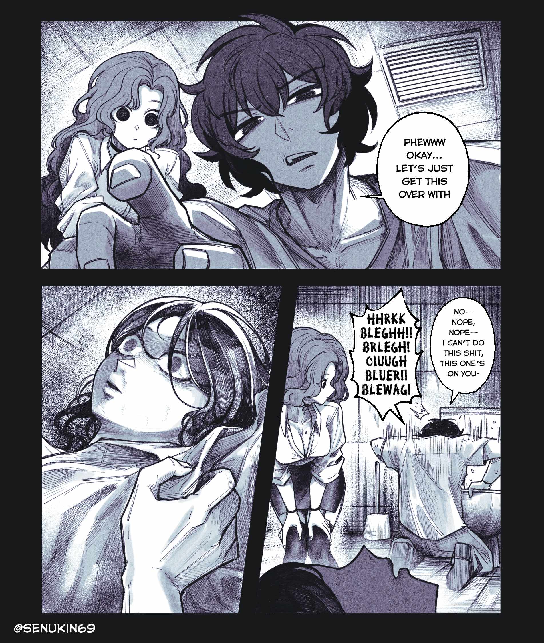 My Co-worker is an Eldritch X! Chapter 4 page 4