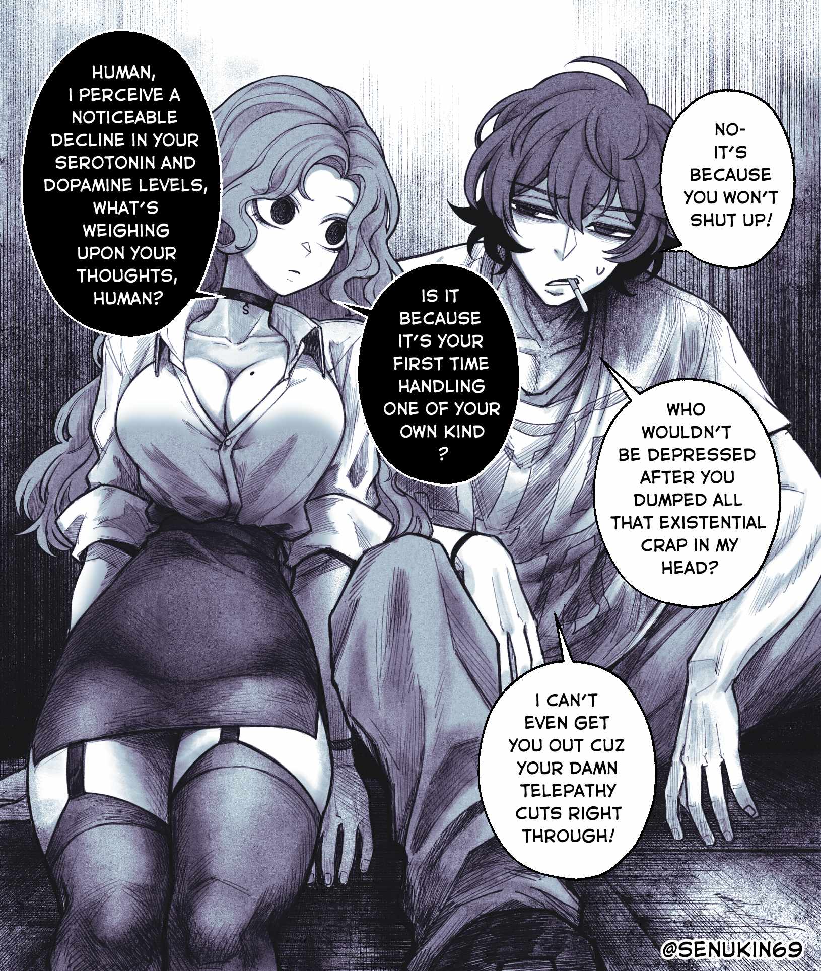 My Co-worker is an Eldritch X! Chapter 5 page 1