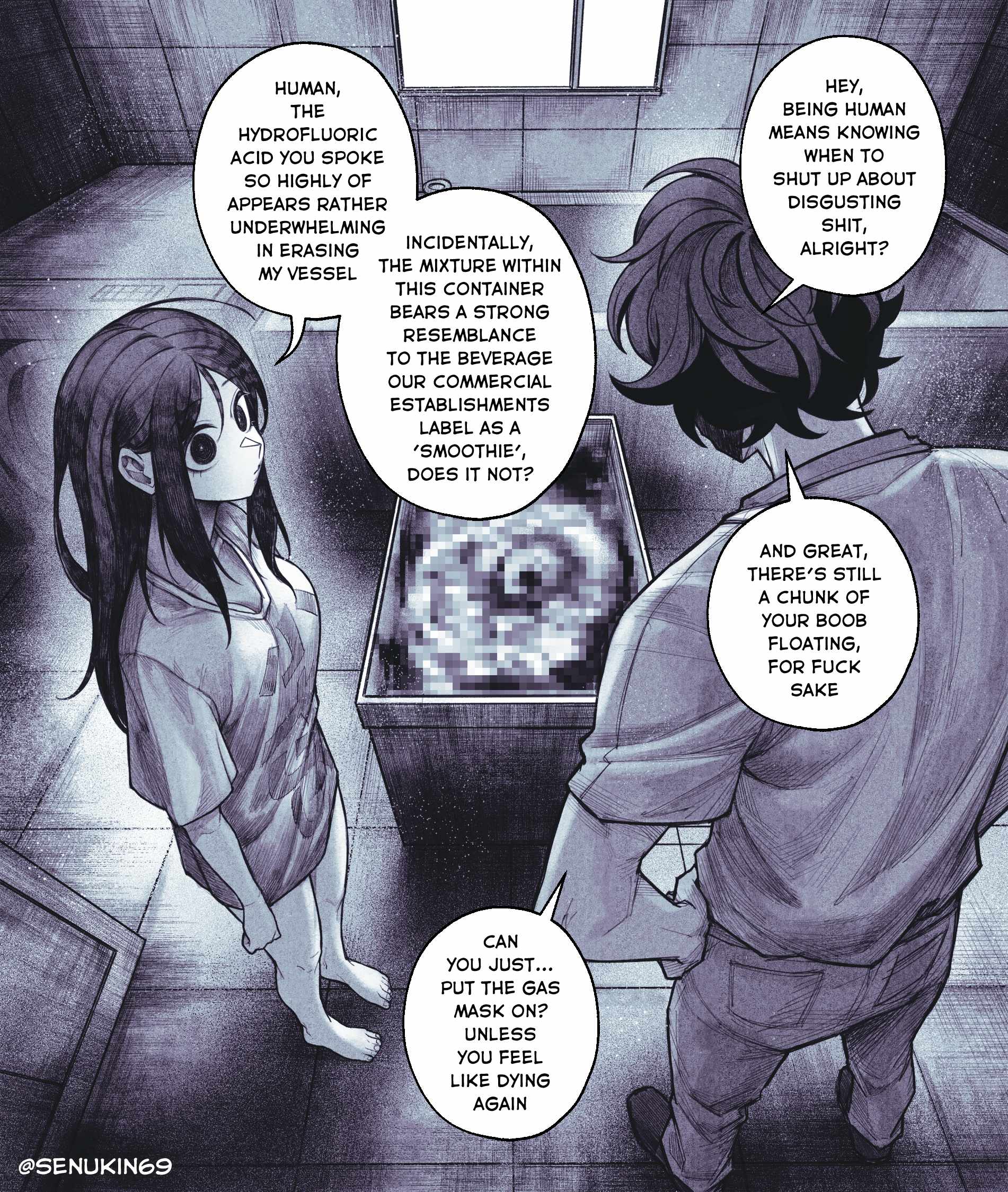 My Co-worker is an Eldritch X! Chapter 6 page 1