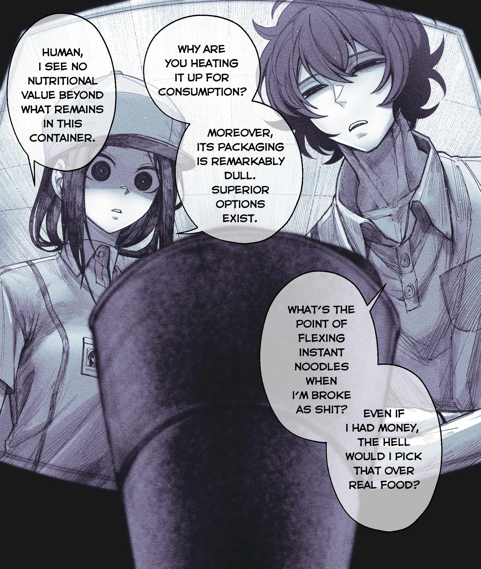 My Co-worker is an Eldritch X! Chapter 8.1 page 1