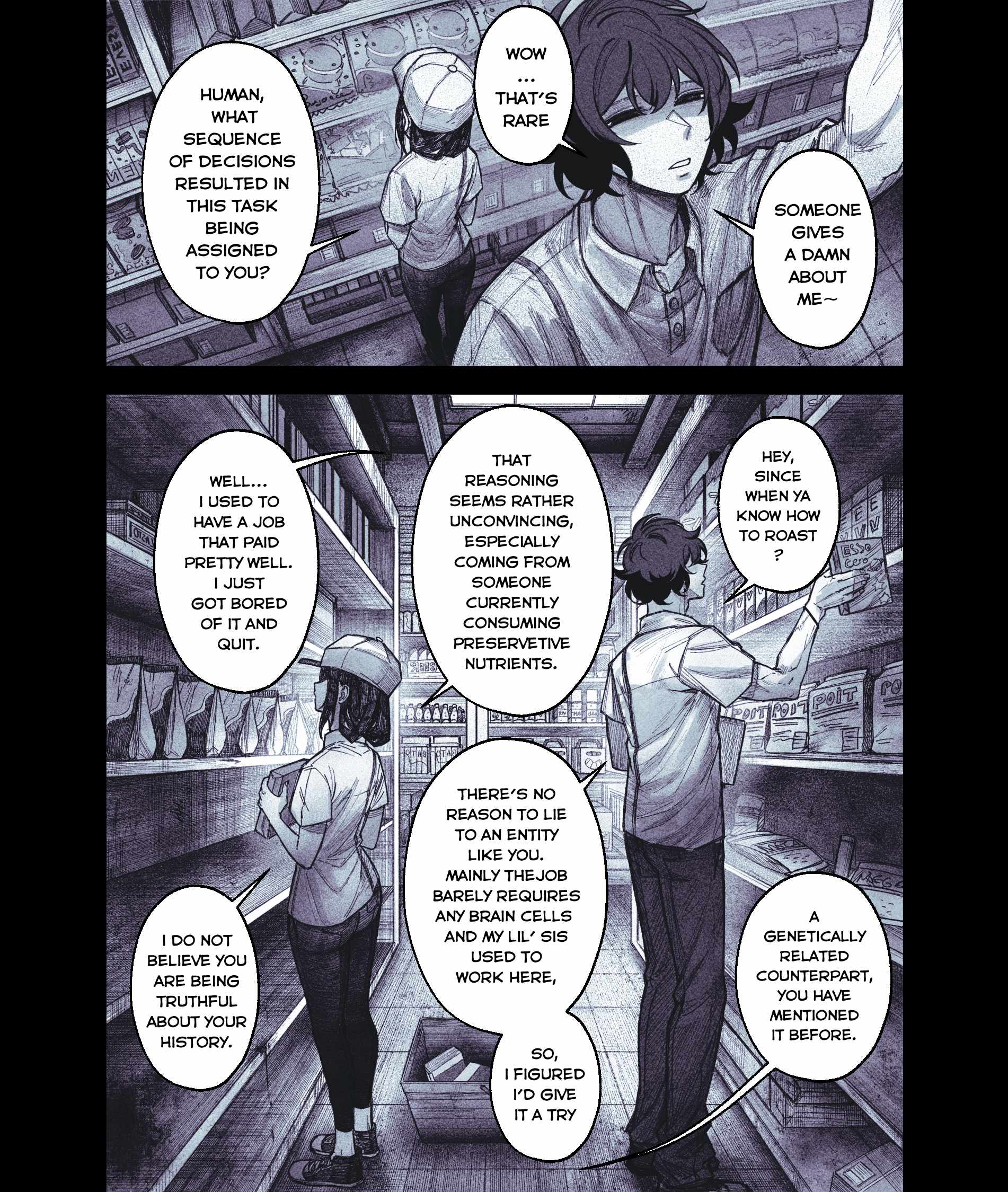 My Co-worker is an Eldritch X! Chapter 8.2 page 1