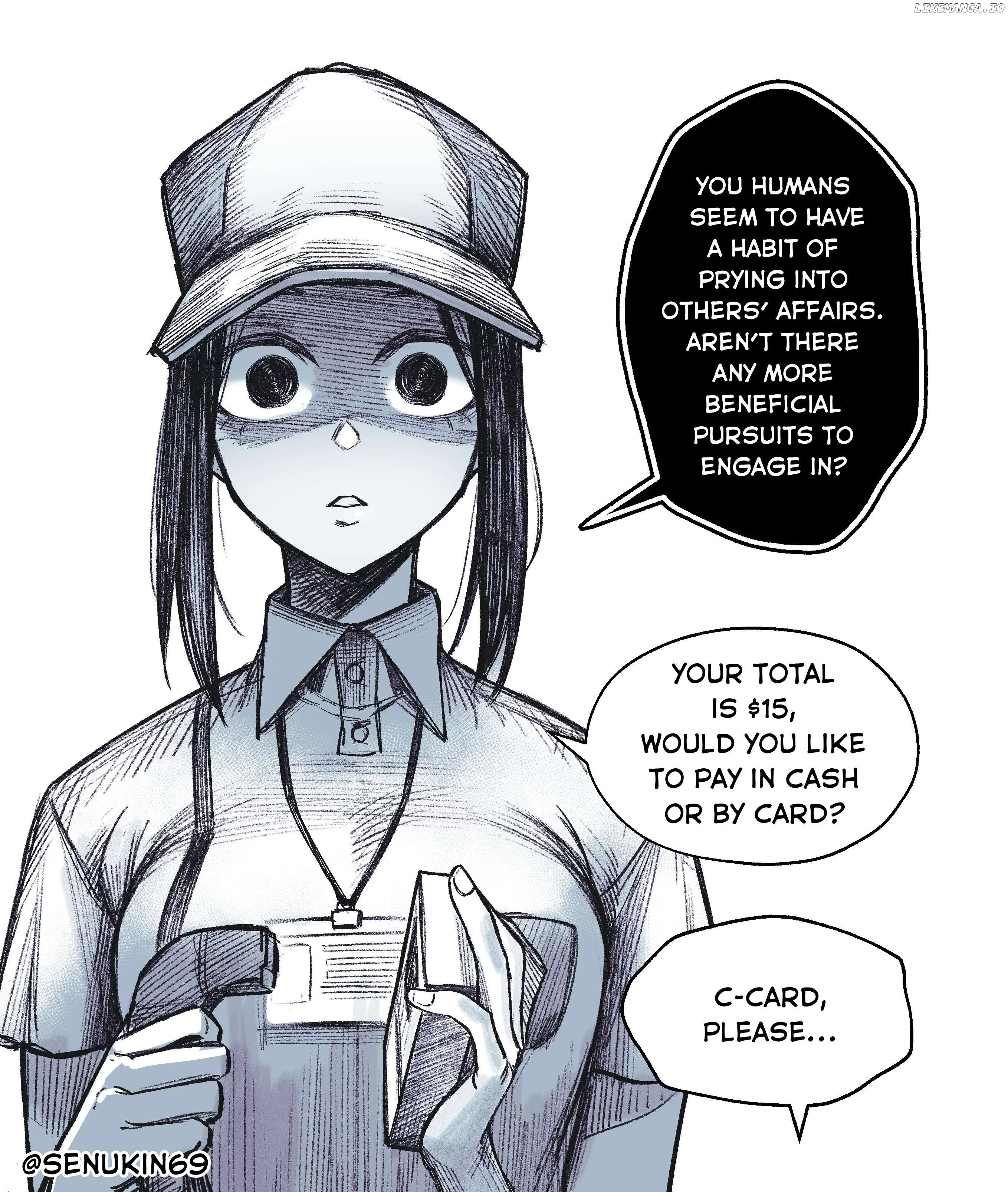 My Co-worker is an Eldritch! Chapter 1 page 3