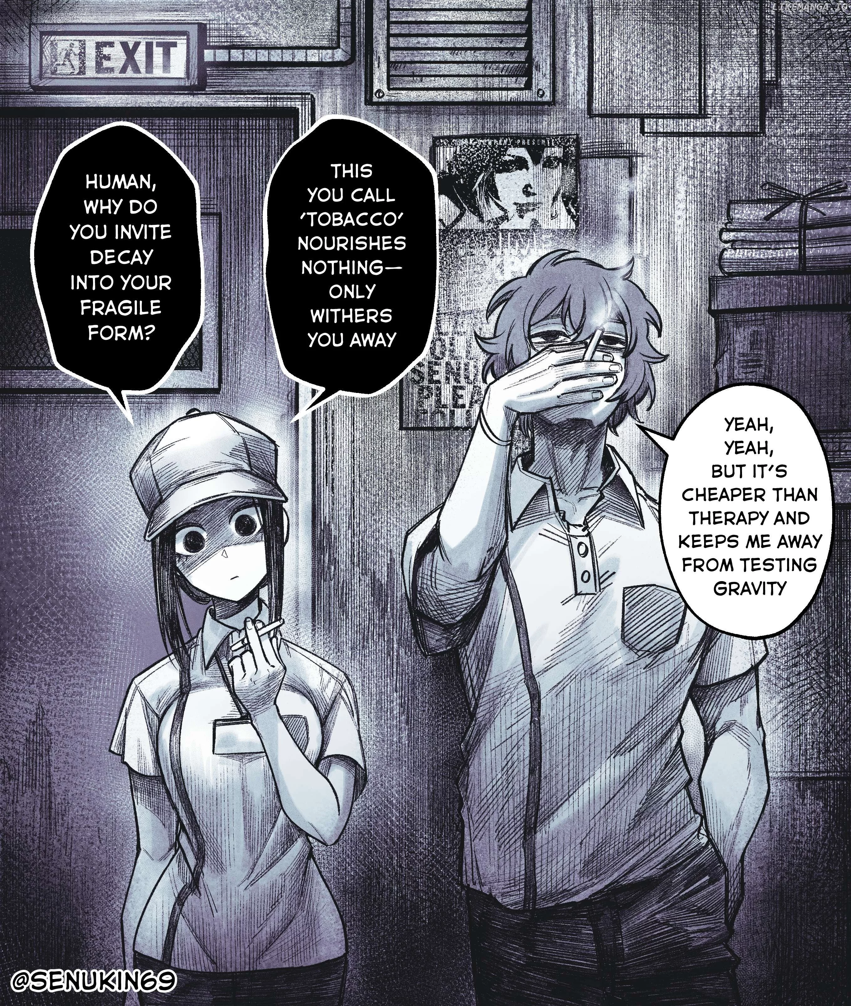 My Co-worker is an Eldritch! Chapter 2 page 1