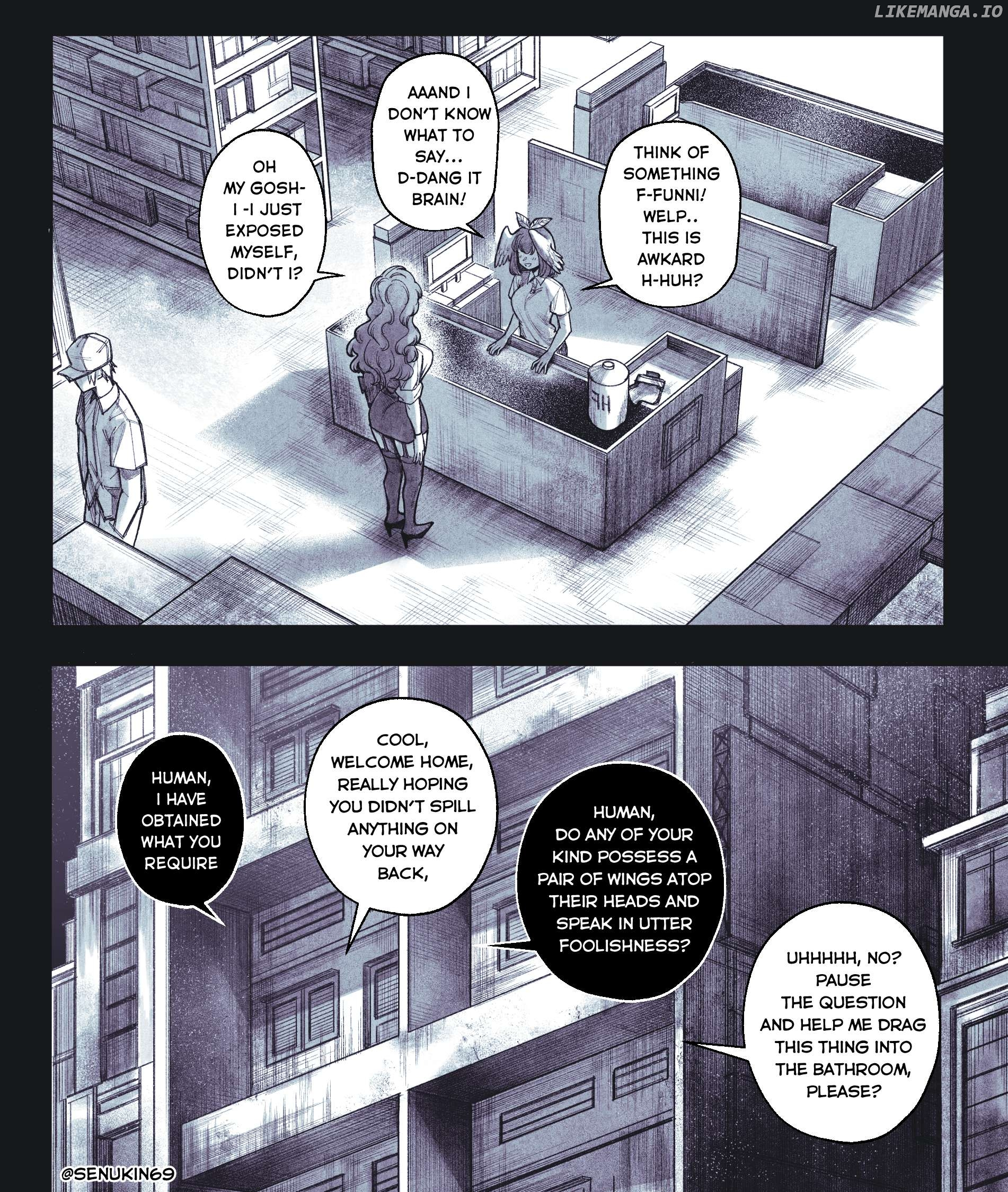 My Co-worker is an Eldritch! Chapter 4 page 3