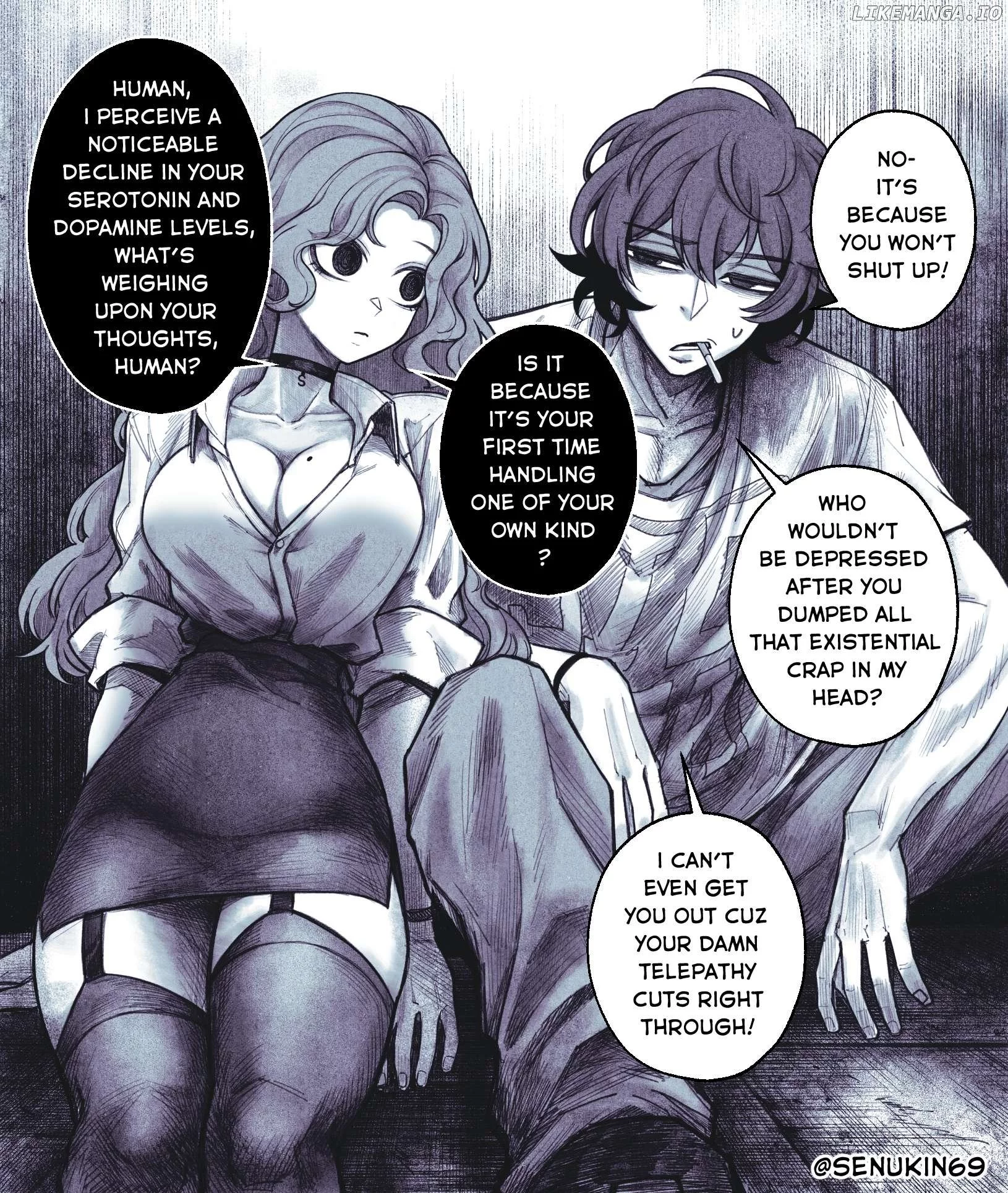 My Co-worker is an Eldritch! Chapter 5 page 1