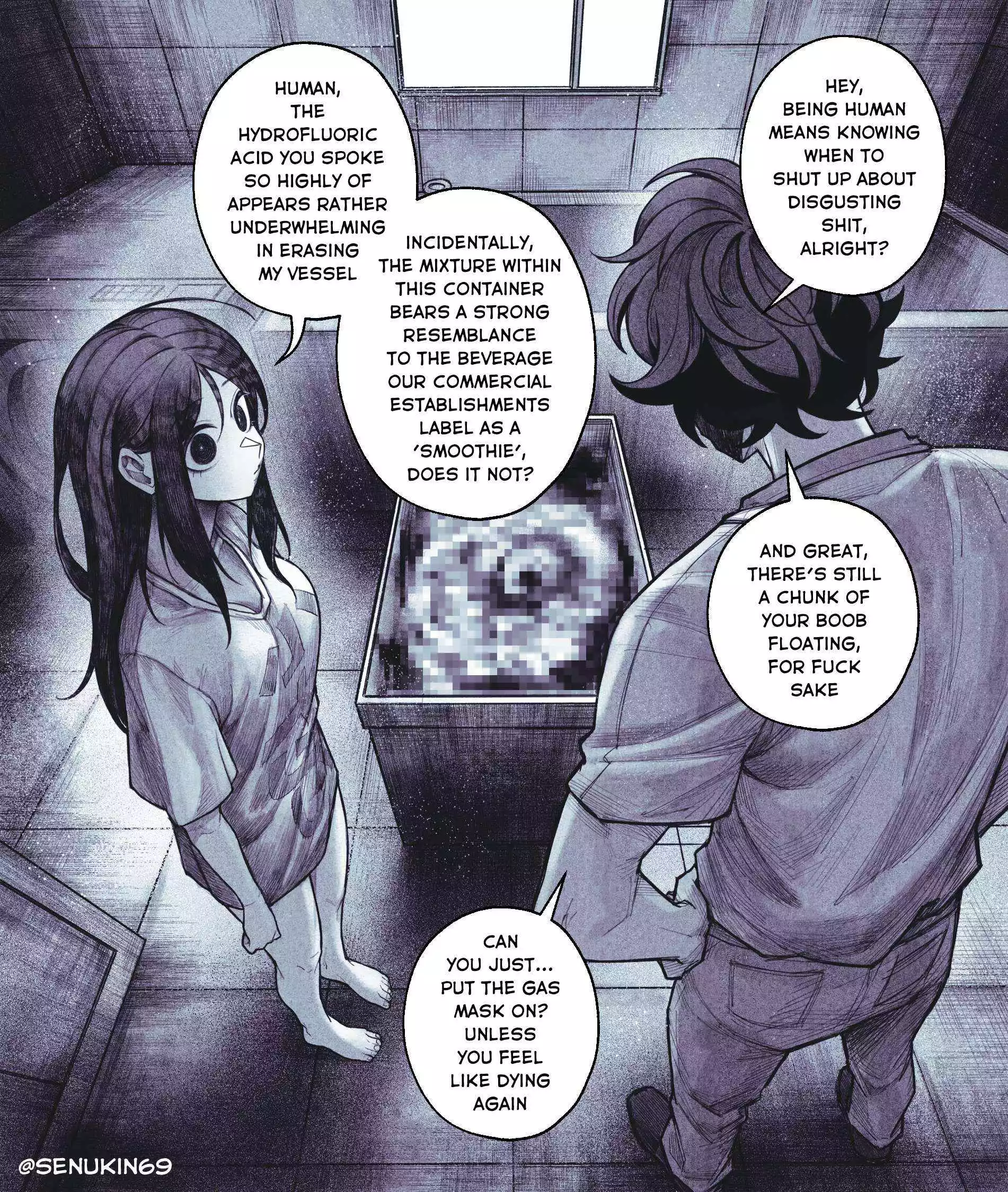 My Co-worker is an Eldritch! Chapter 6 page 1