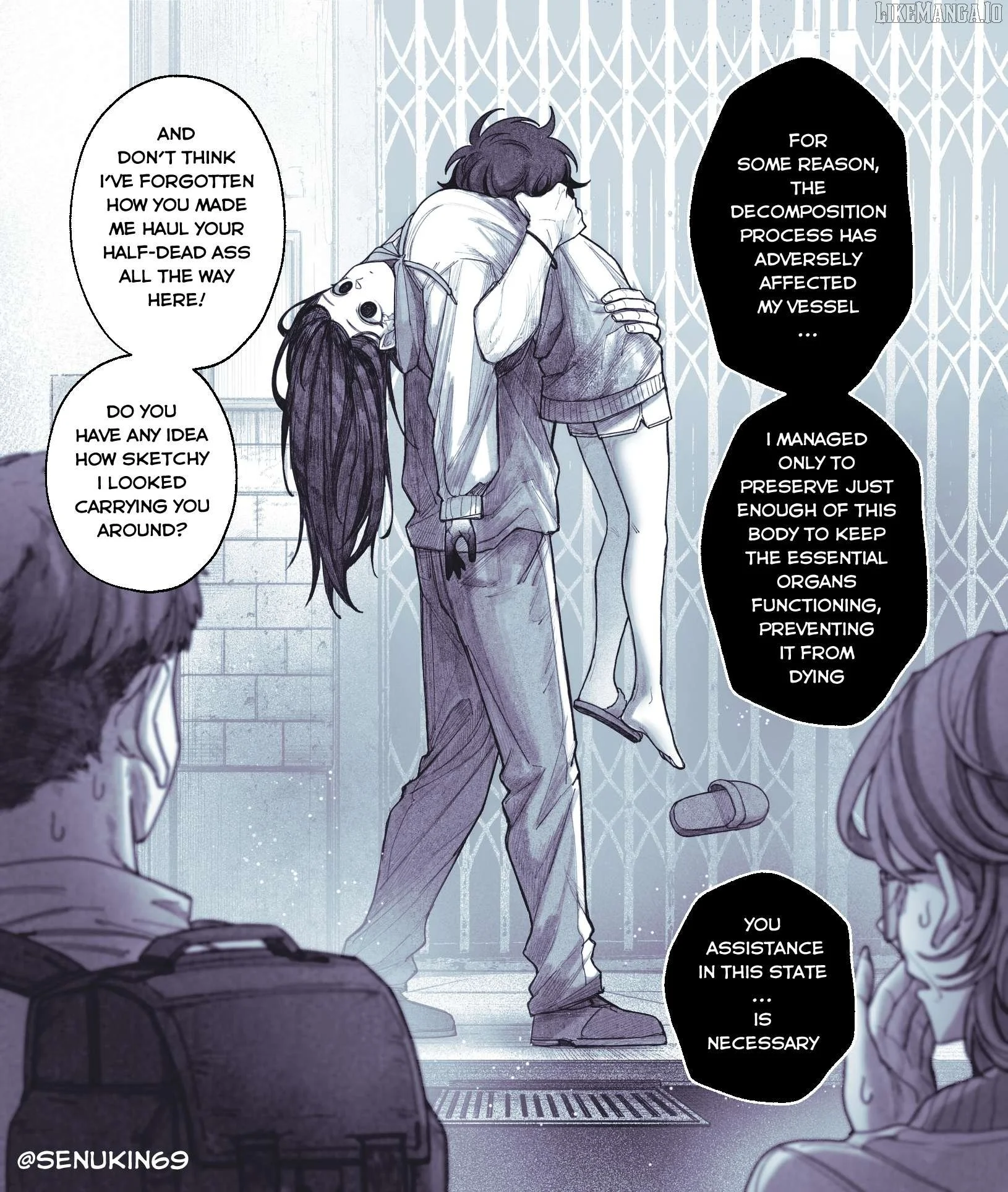 My Co-worker is an Eldritch! Chapter 7.1 page 2
