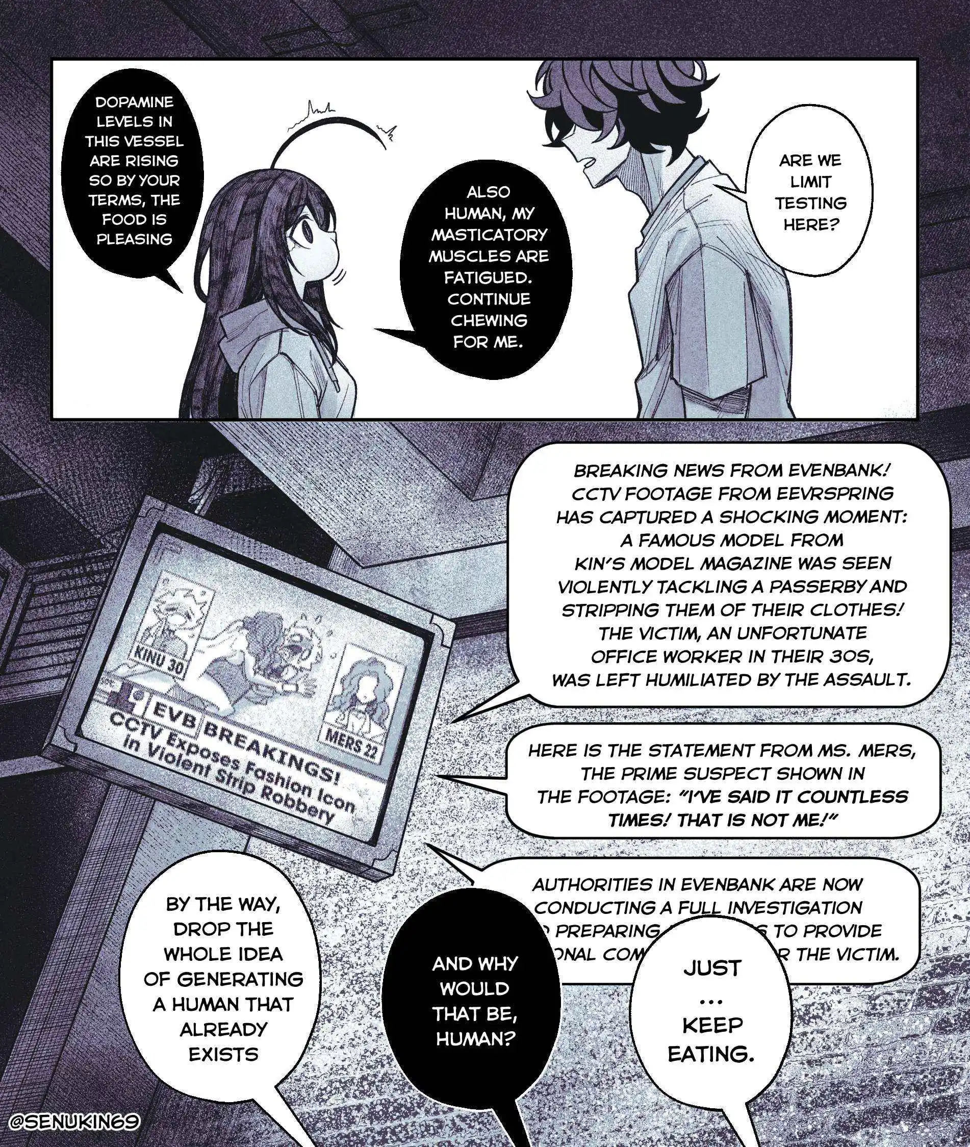 My Co-worker is an Eldritch! Chapter 7.2 page 3