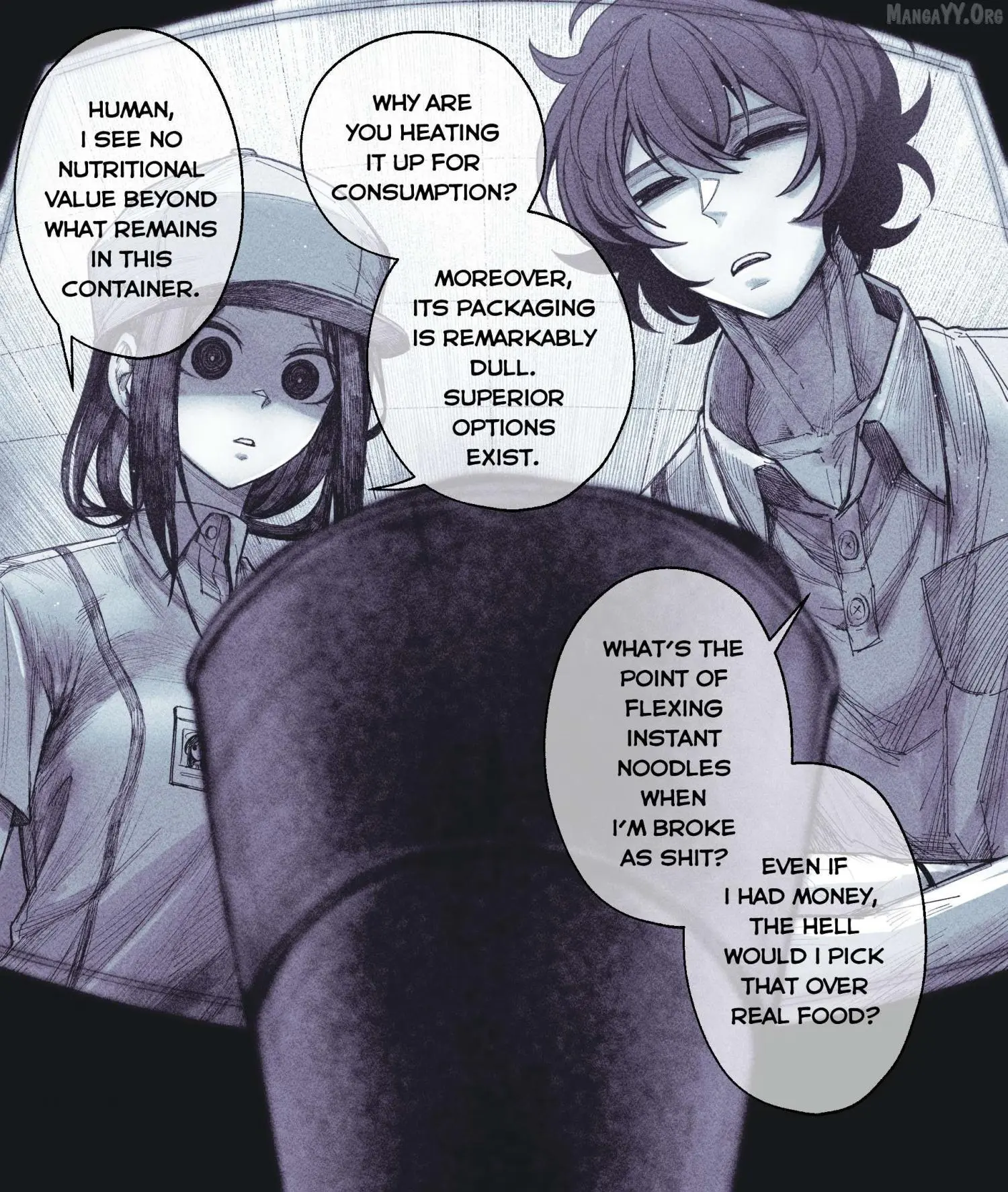 My Co-worker is an Eldritch! Chapter 8.1 page 1