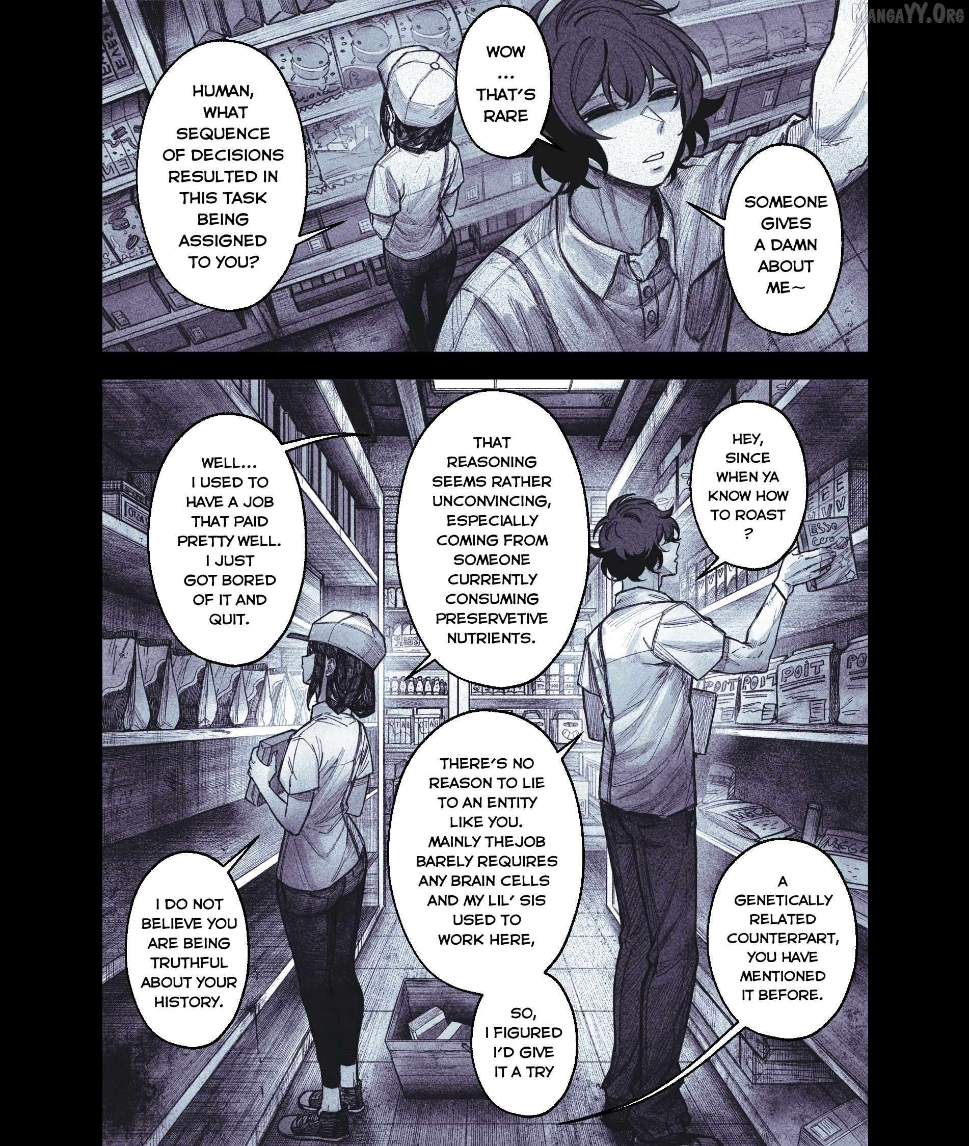 My Co-worker is an Eldritch! Chapter 8.2 page 1