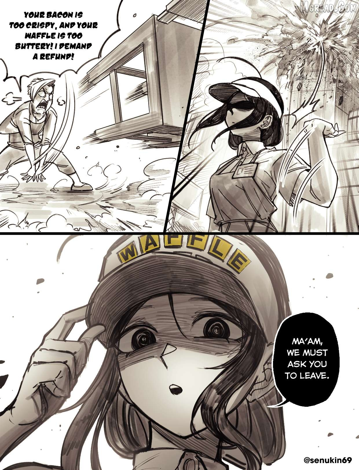 My Co-worker is an Eldritch! Chapter 9.5 page 1