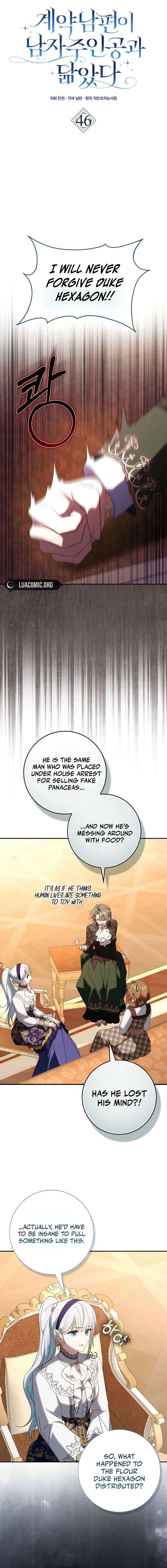 My Contract Husband Resembles the Male Protagonist Chapter 46 page 3
