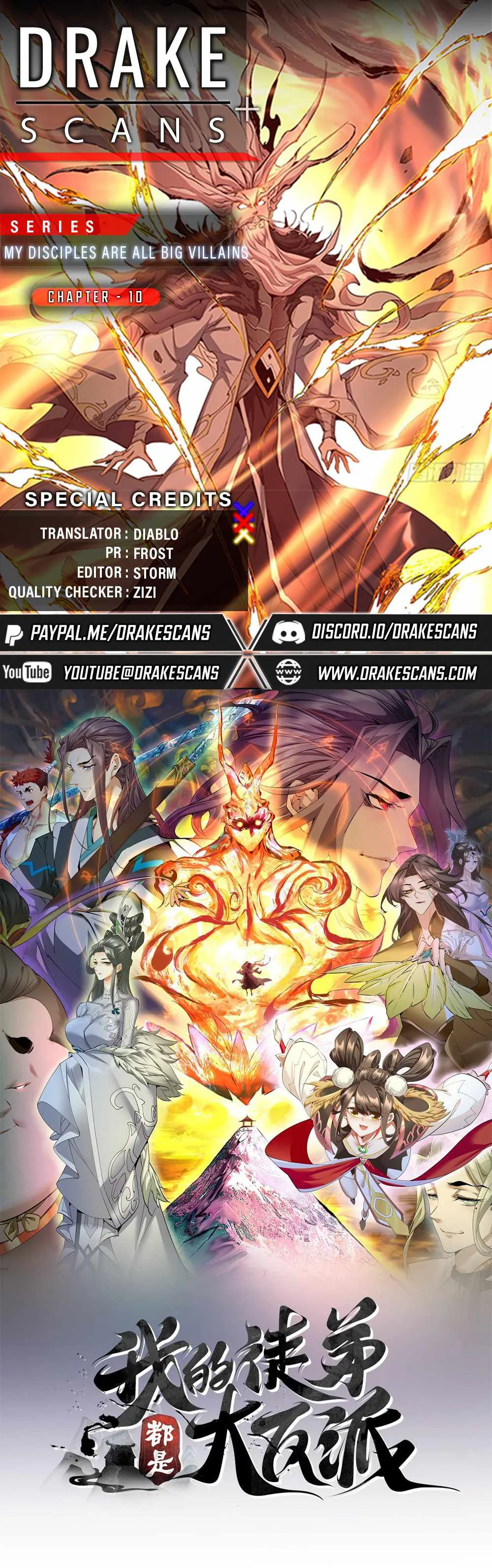 My Disciples Are All Big Villains Chapter 10 page 1