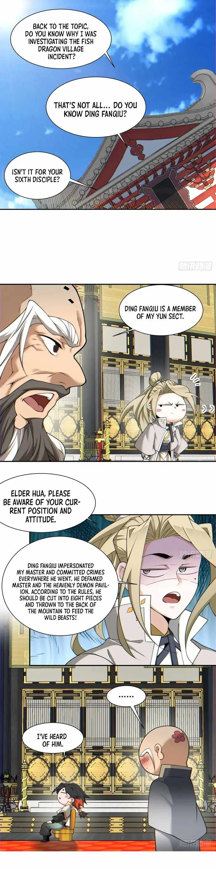 My Disciples Are All Big Villains Chapter 116 page 12