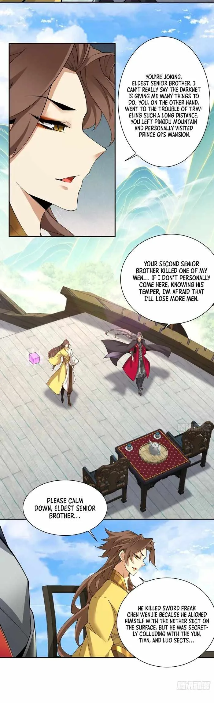 My Disciples Are All Big Villains Chapter 128 page 11