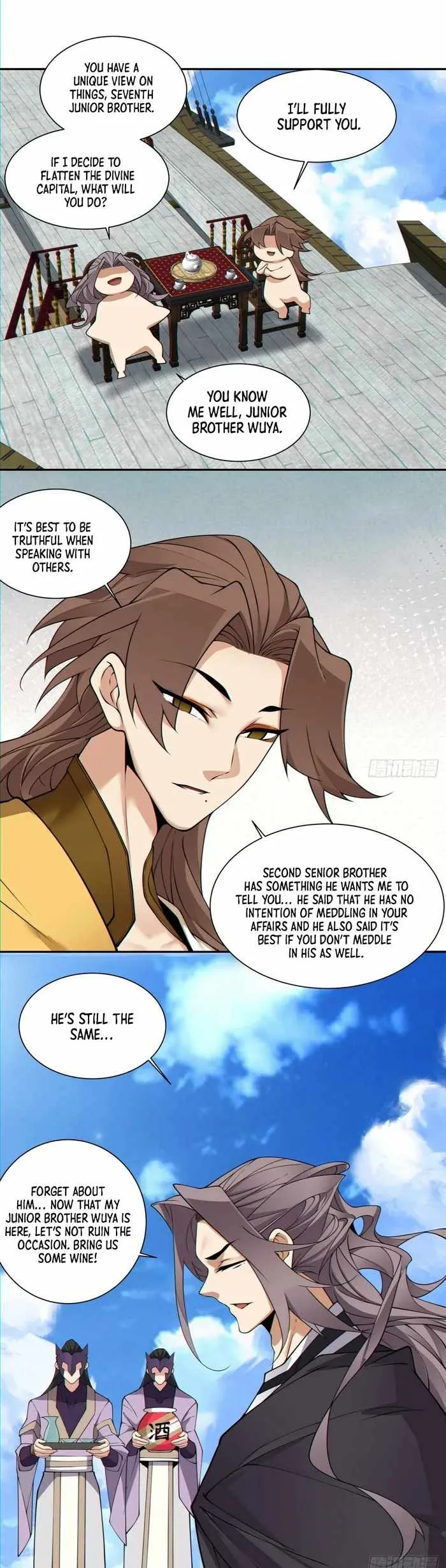 My Disciples Are All Big Villains Chapter 128 page 14