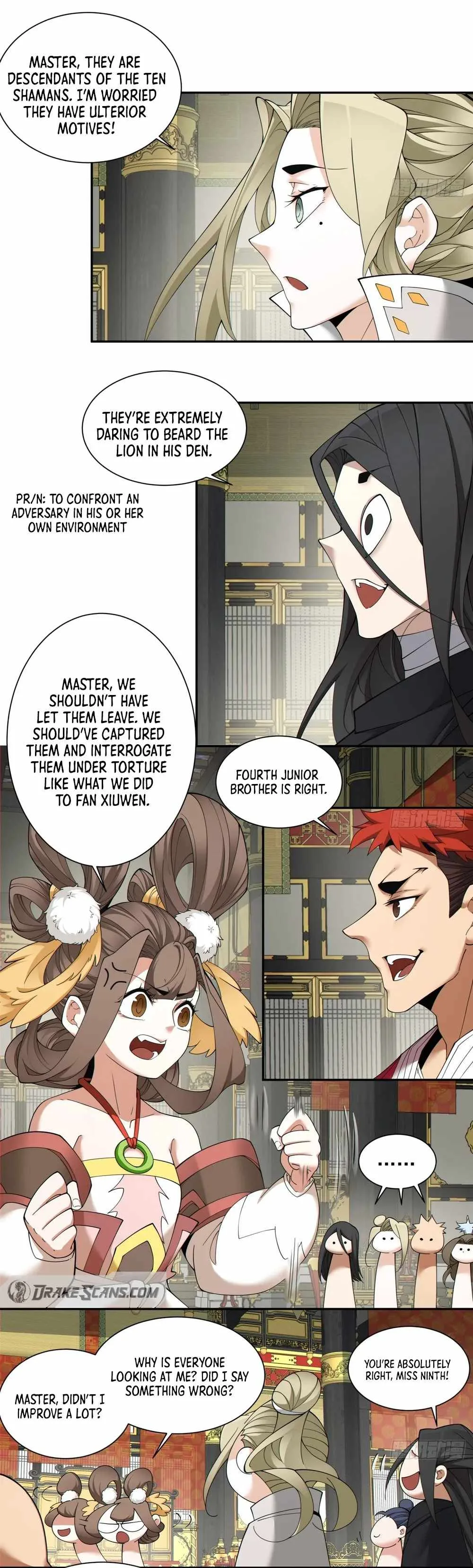 My Disciples Are All Big Villains Chapter 133 page 9