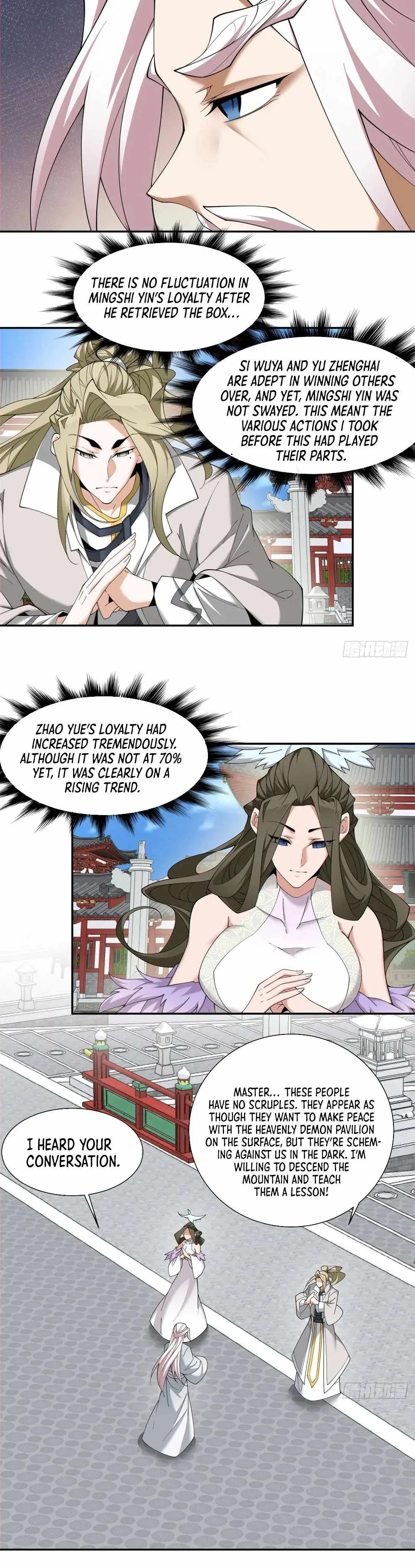 My Disciples Are All Big Villains Chapter 140 page 9