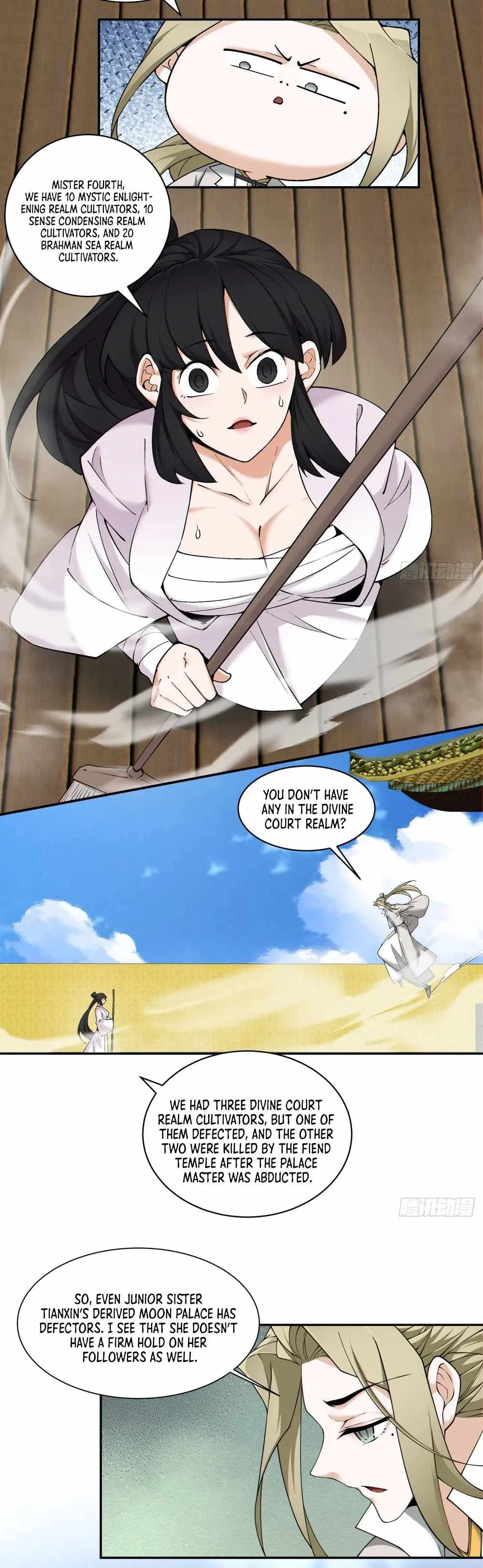 My Disciples Are All Big Villains Chapter 141 page 9